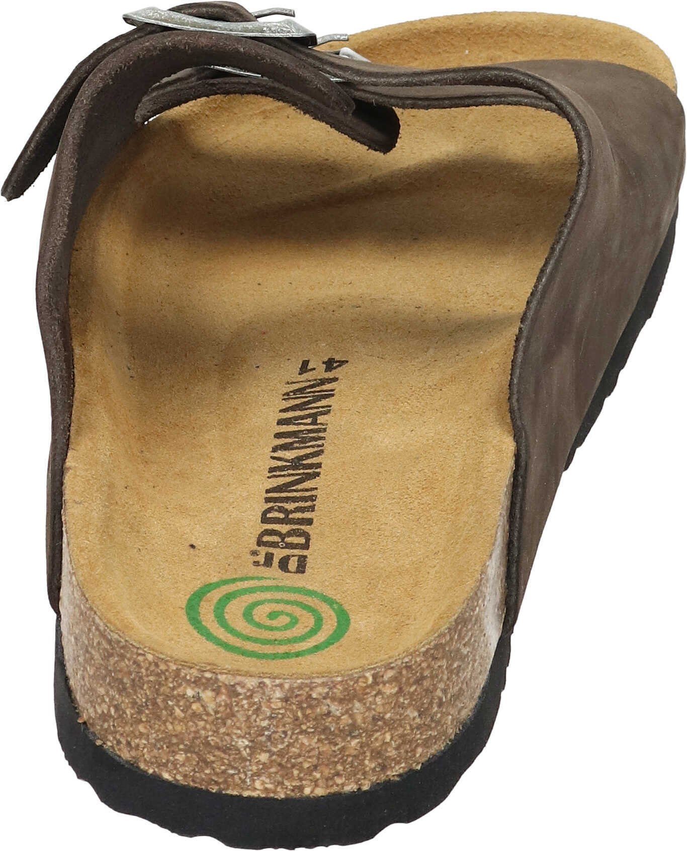 Dr. Brinkmann Pantoletten Pantolette aus Nubukleder