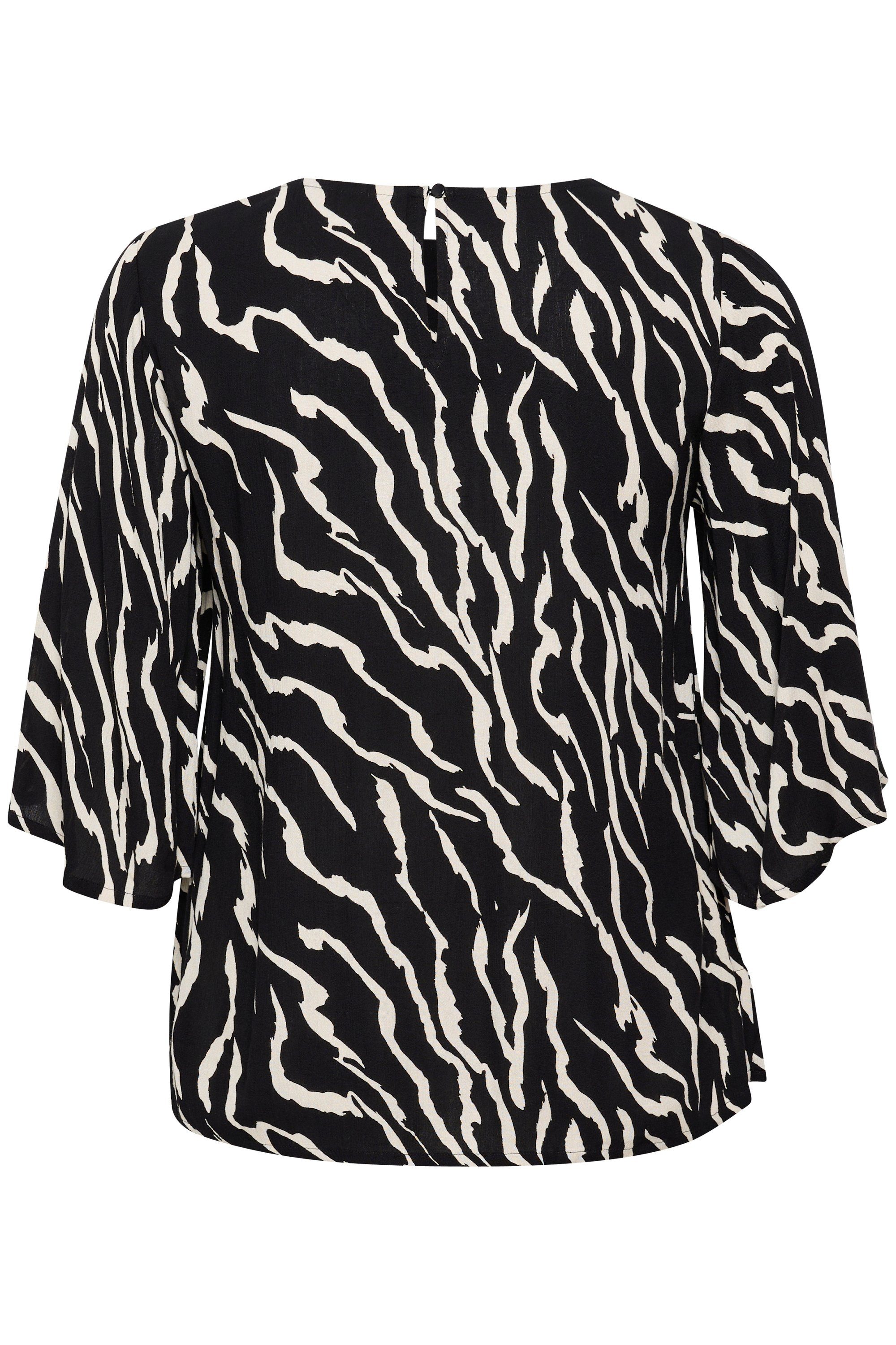 KAFFE Curve Langarmbluse Langarm-Bluse KCami Große günstig online kaufen