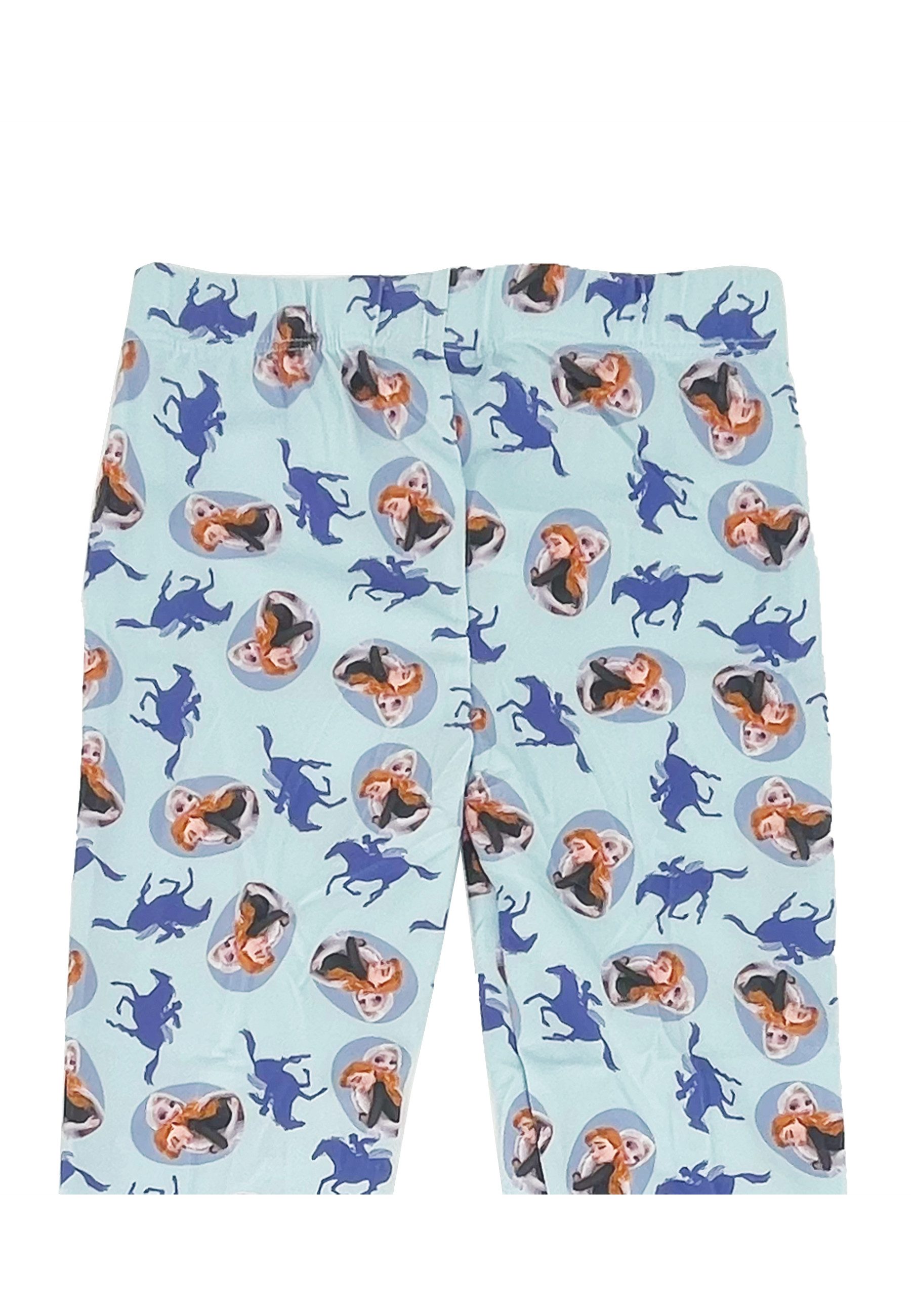 Disney Frozen Leggings Mädchen Leggings mit Anna & Elsa Motiv von Disney