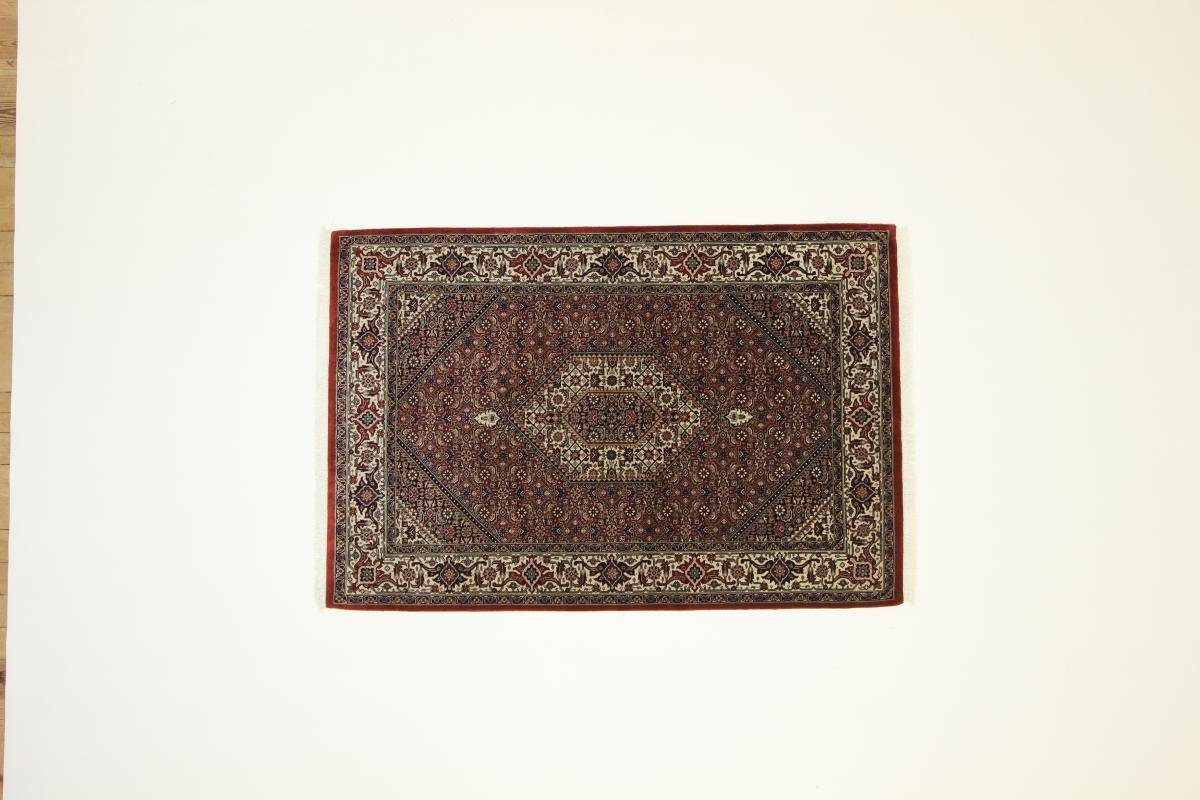 Orientteppich Indo Bidjar Super 126x189 Handgeknüpfter Orientteppich, Nain Trading, rechteckig, Höhe: 15 mm