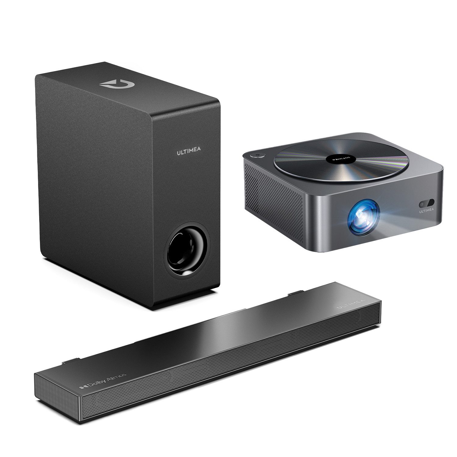 Heimkinosystem Nova S50 Soundbar + Apollo P40 Beamer