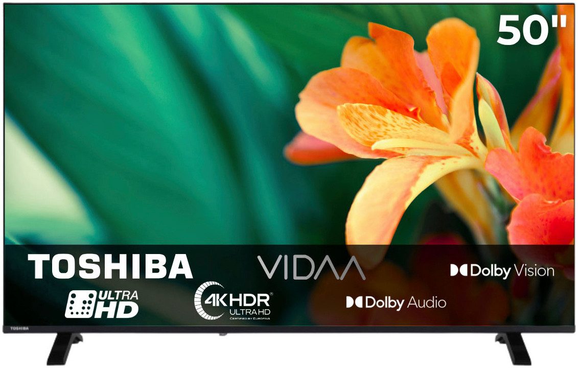 Toshiba 50UV1563DD DLED-Fernseher (126 cm/50 Zoll, 4K Ultra HD, Smart-TV)