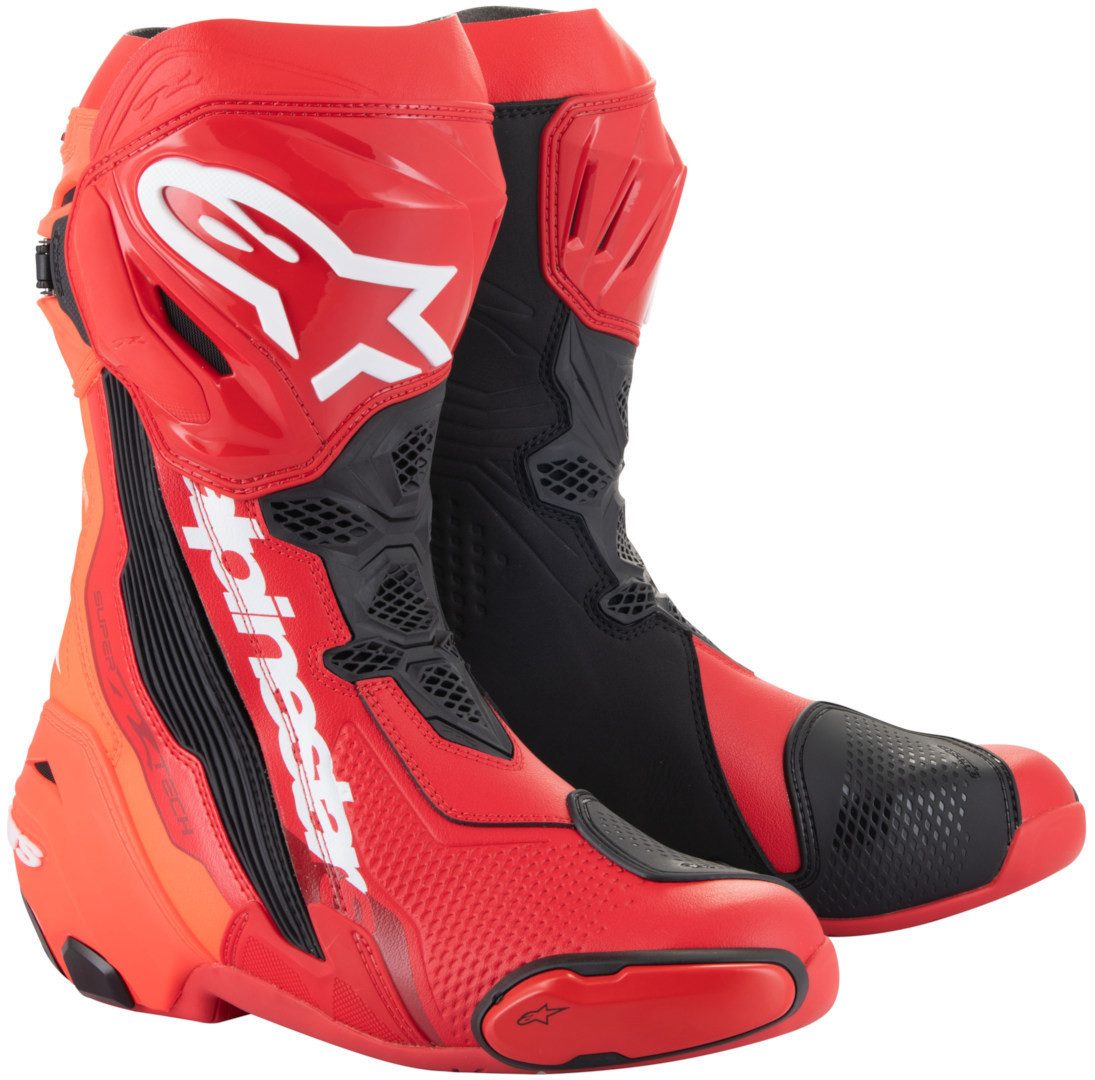 Alpinestars Supertech R Motorradstiefel Motorradstiefel Atmungsaktiv