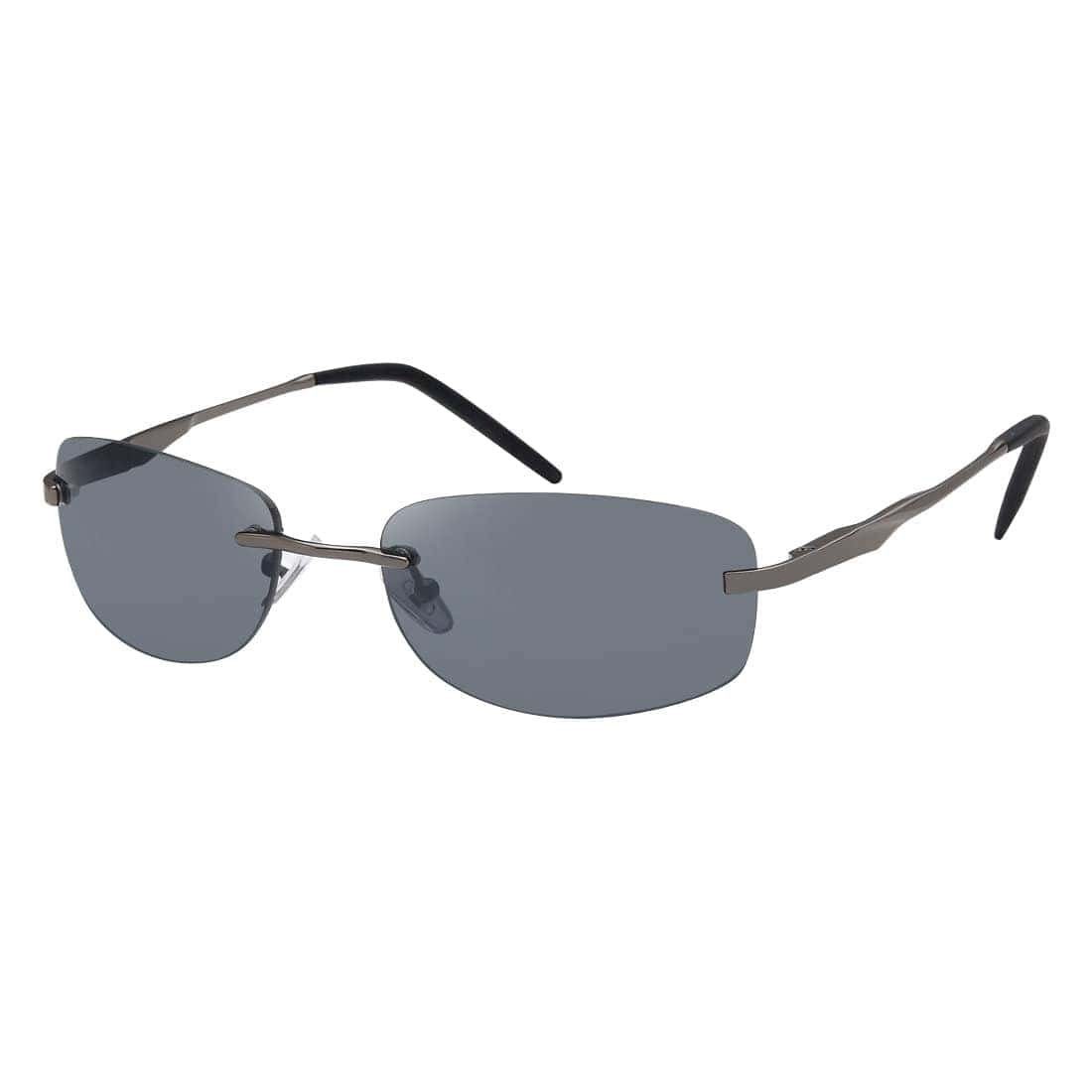 mit Linsen schwarzen Sonnenbrille Sonnenbrille (1-St) BEZLIT Herren Eloxiert Desginer Eyewear