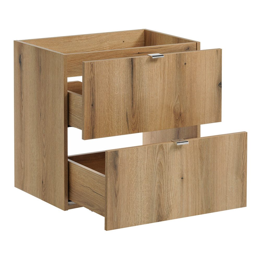 Lomadox Waschtisch NEWPORT-56-OAK, 60cm, in Eiche, günstig online kaufen
