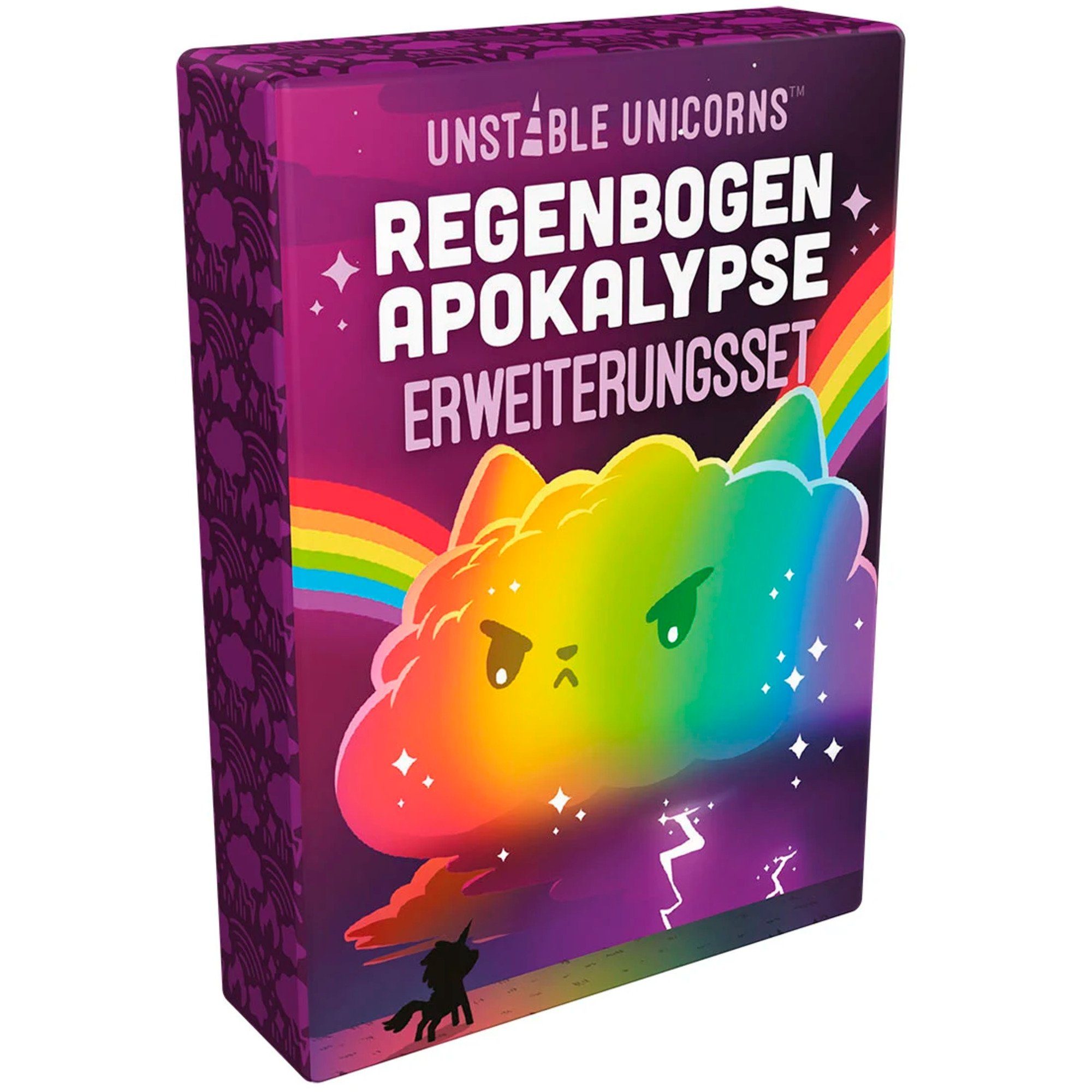 Asmodee Spiel, Unstable Unicorns - Regenbogen-Apokalypse Erweiterungsset