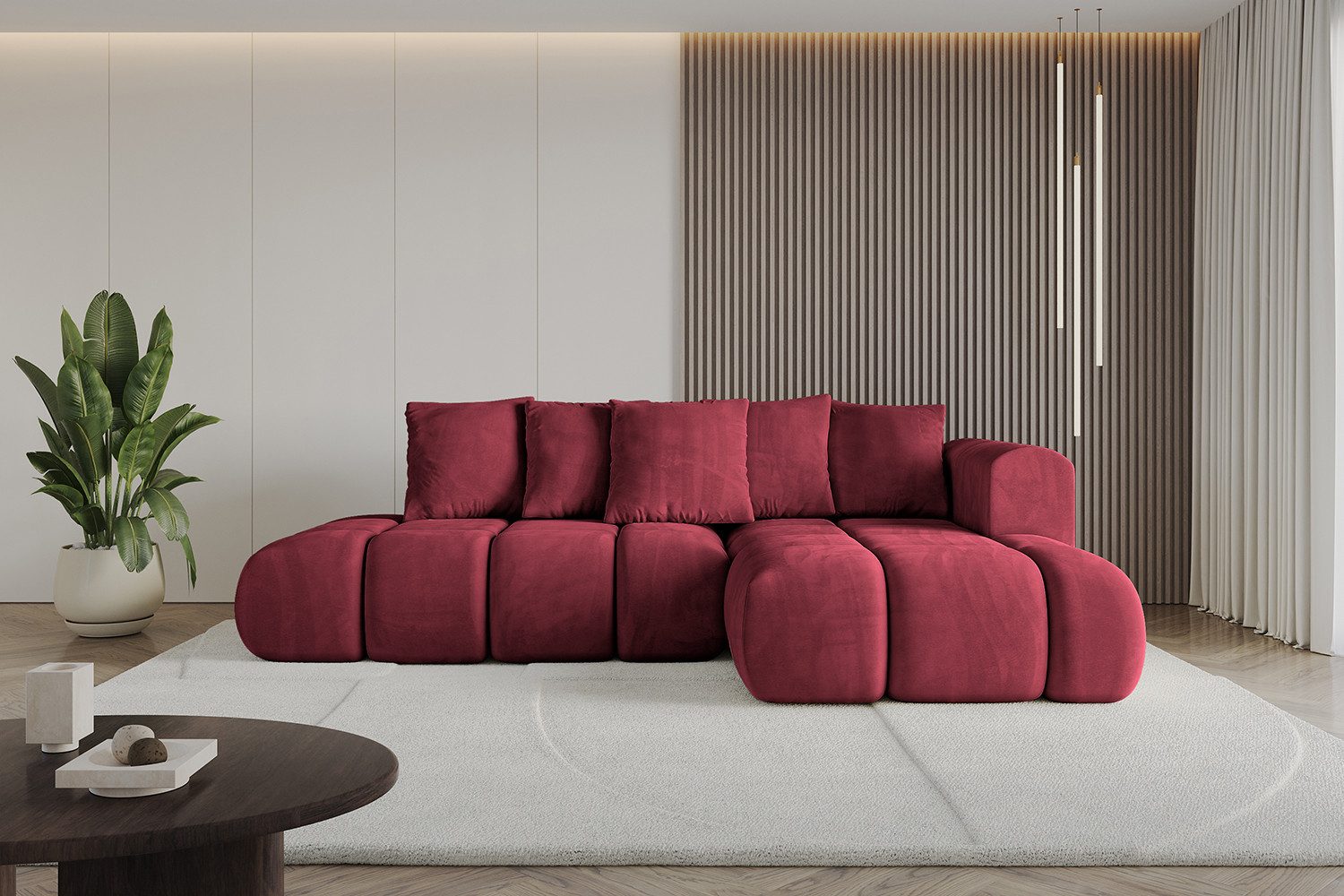 ALTDECOR Ecksofa CLOUD-L-v1, Couch mit Schlaffunktion, günstig online kaufen