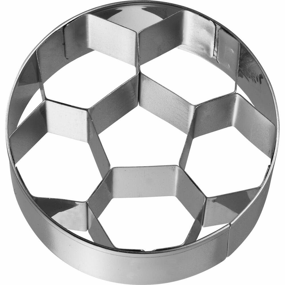 Birkmann Ausstechform »Fußball groß 6.5 cm«, Edelstahl