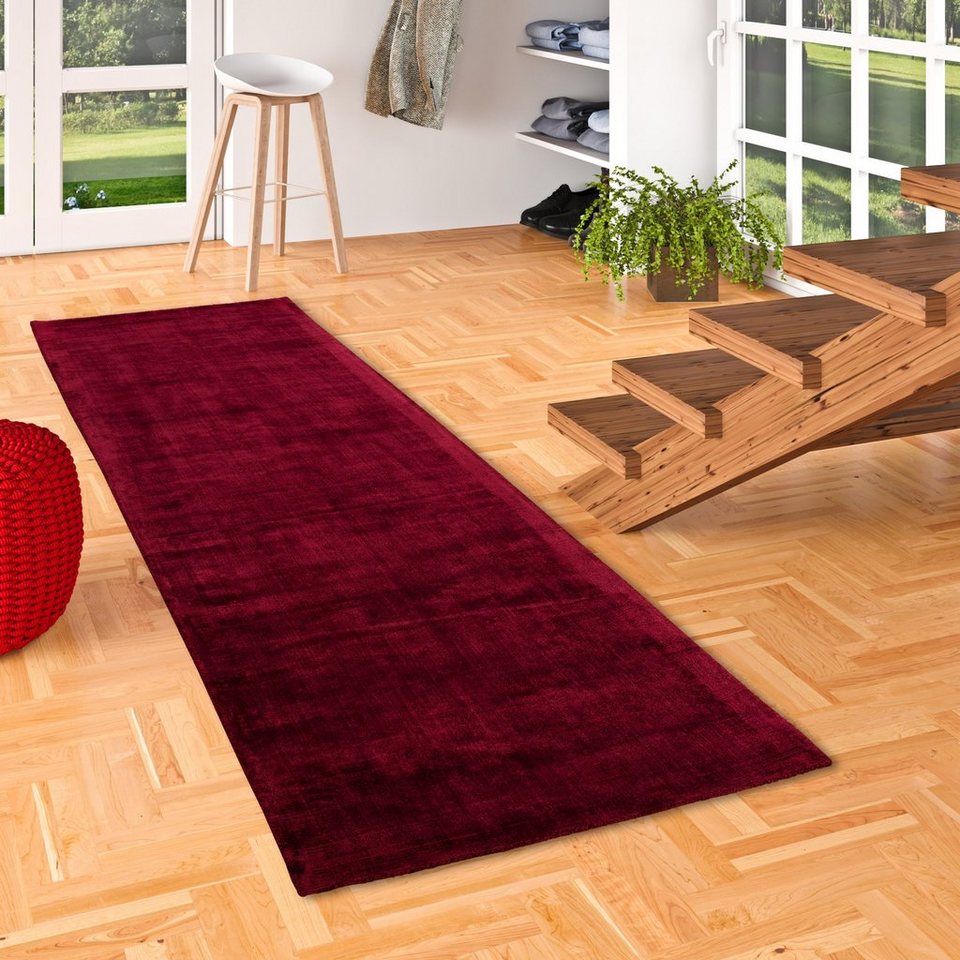 Designteppich Luxus Designer Teppich Läufer Roma, Pergamon, Rechteckig, Höhe:  12 mm