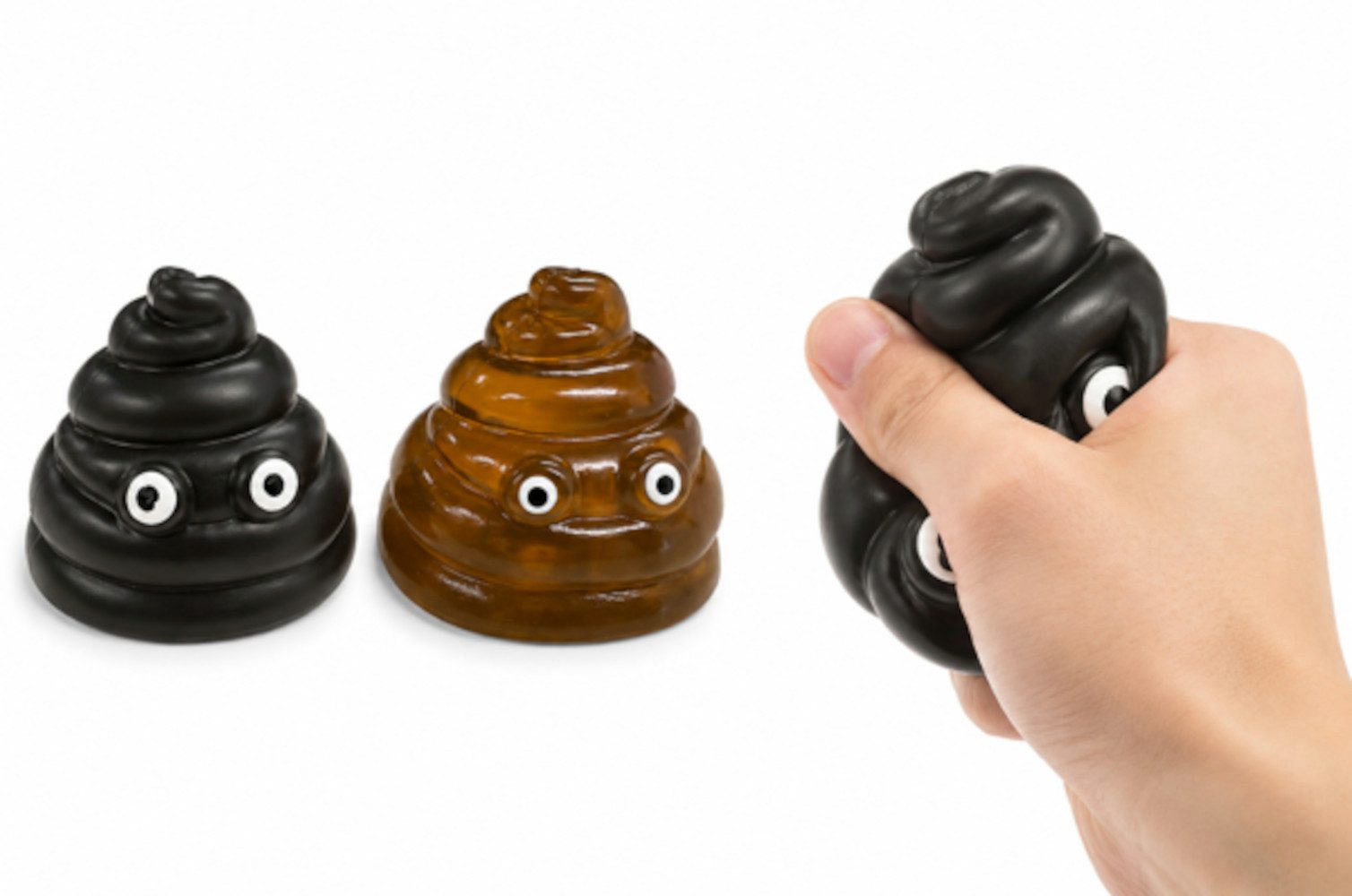 Triton-X Spiel TRITON-X Maltose Poo Squishy 2er-Pack, zufällige Auswahl