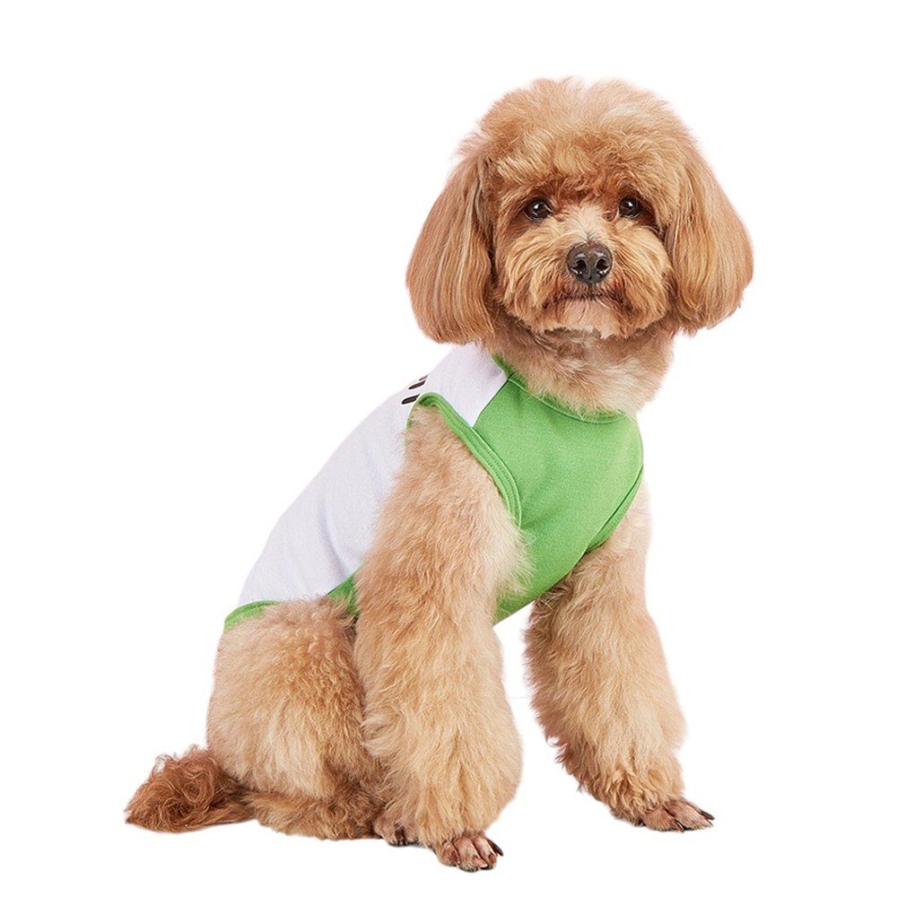LAPA HOME Hundehemd Hundewest Hundekostüm T-Shirts für kleine mittele Hunde & Katzen, atmungsaktive Hundehemden Weich Haustier Sommer Weste