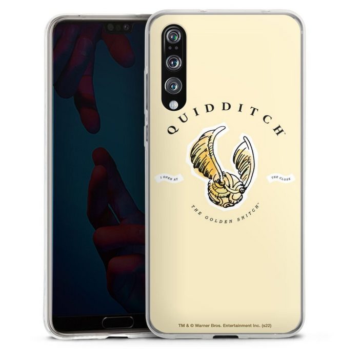 DeinDesign Handyhülle Quiddicht-The Golden Snitch Huawei P20 Pro Silikon Hülle Bumper Case Handy Schutzhülle
