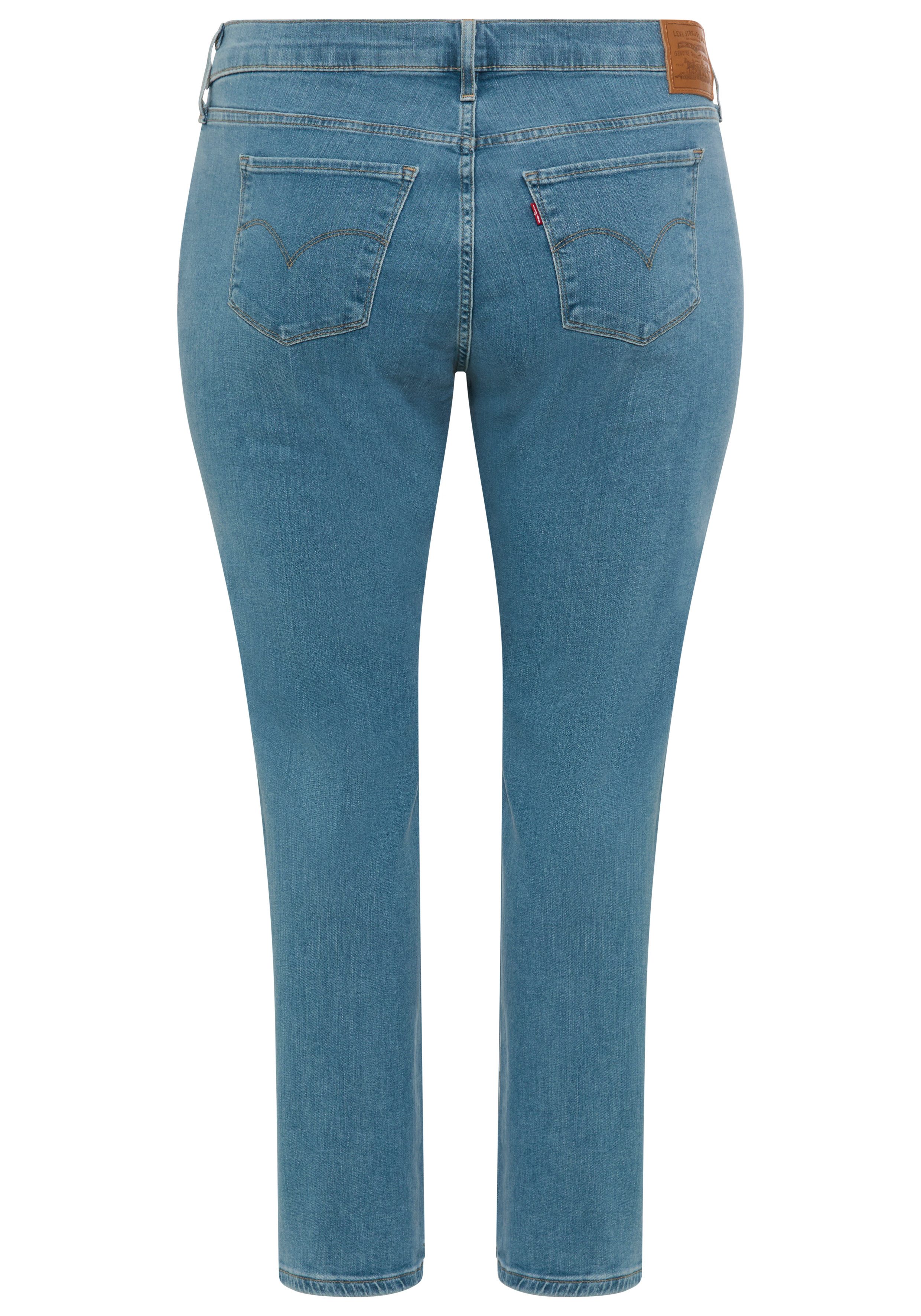 Levi's® Plus Straight-Jeans 314 Shaping Straight in Baumwoll-Stretch günstig online kaufen