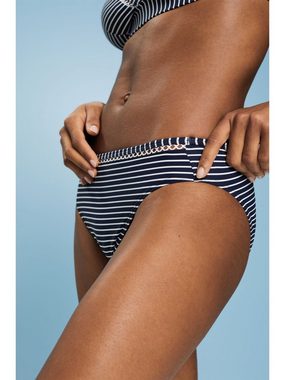 Esprit Bikini-Hose Recycelt: Slip mit Streifen