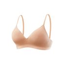 LASCANA Push-up-BH COMFY BRA ohne Bügel aus Baumwolle mit Struktur, bequemer BH