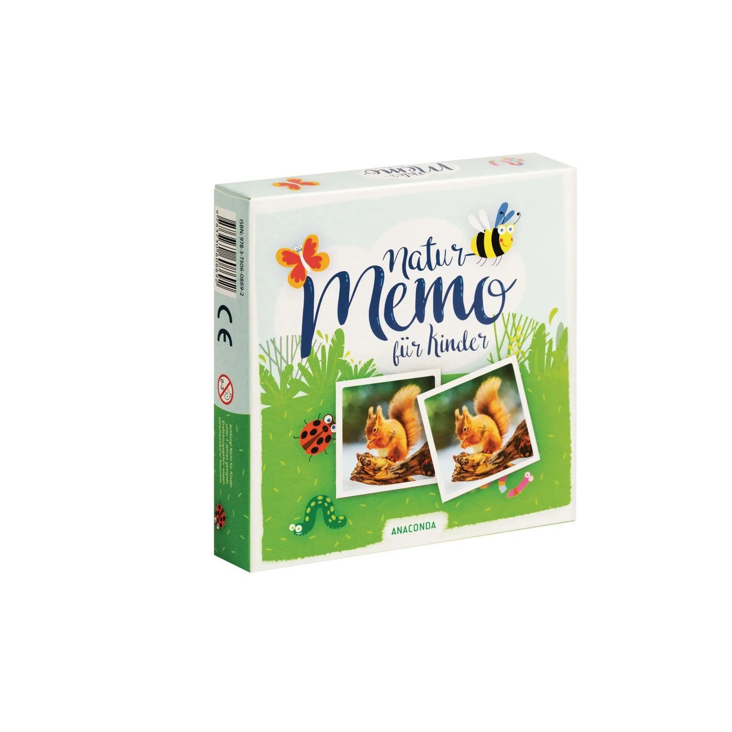 Anaconda Spiel Natur Memo-Spiel für Kinder