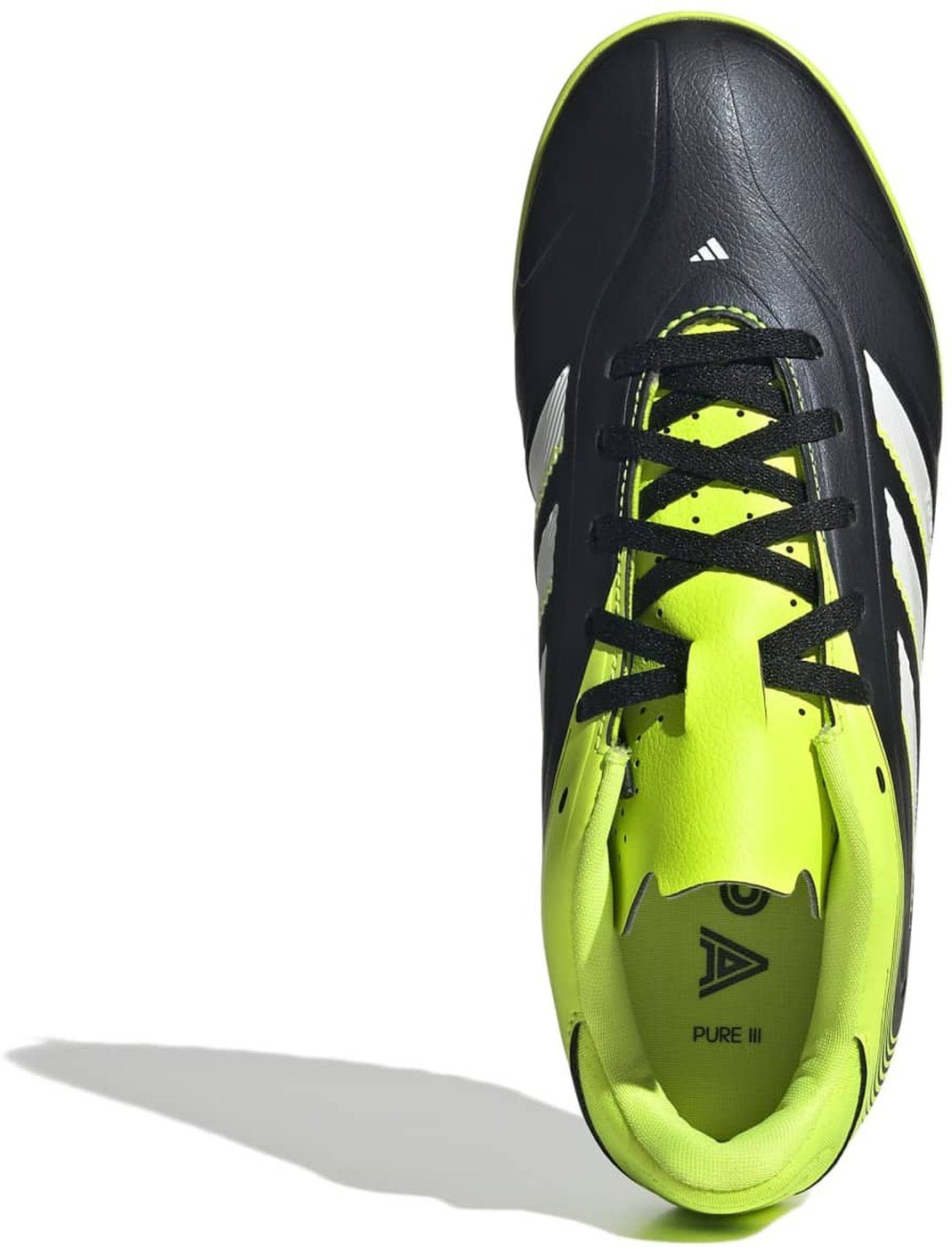 adidas Performance COPA PURE III CLUB TF J CBLACK/FTWWHT/LUCLEM Fußballschuh