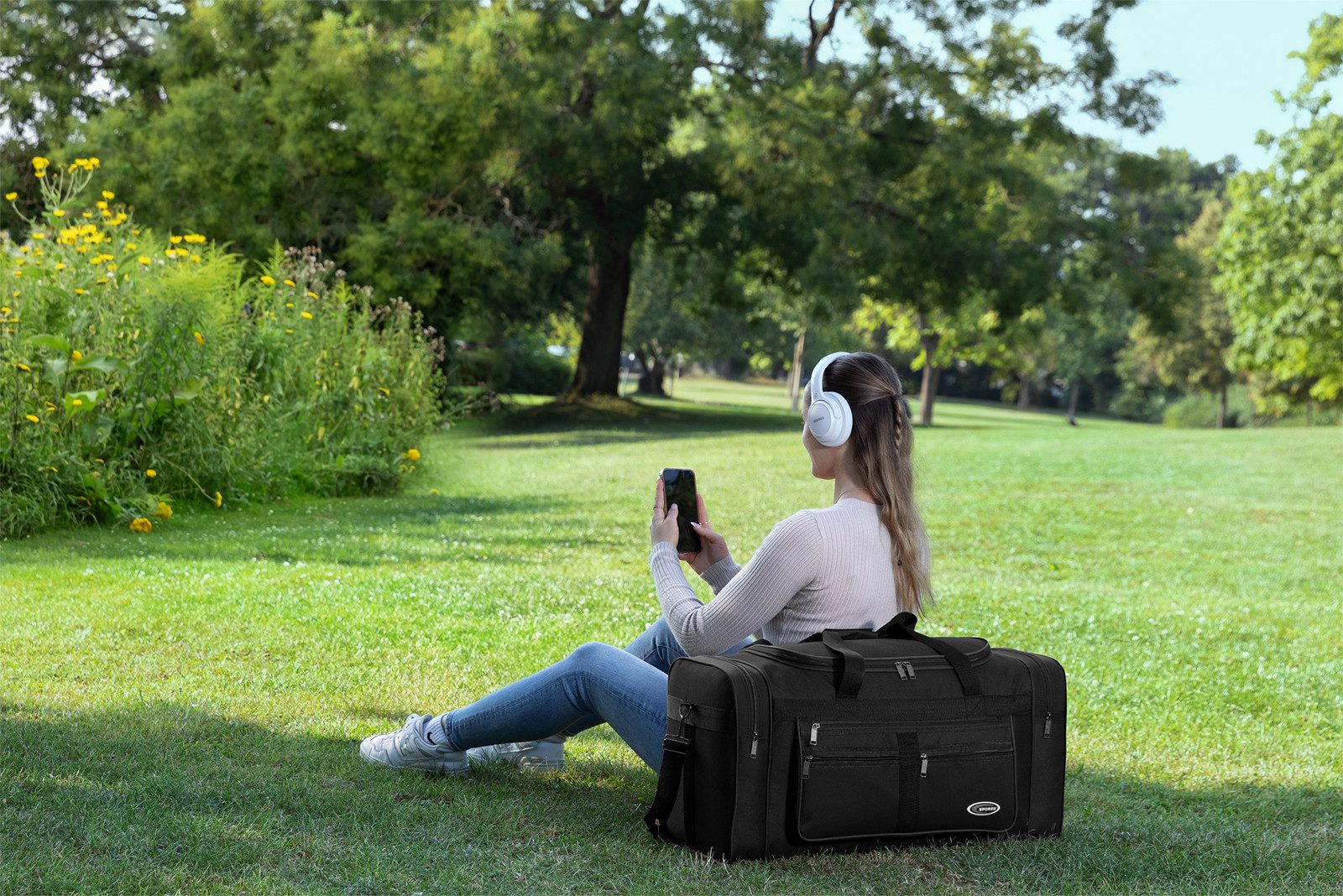 EAAKIE Sporttasche Sporttasche Saunatasche Reisetasche Fitnesstasche Damen Herren Kinder