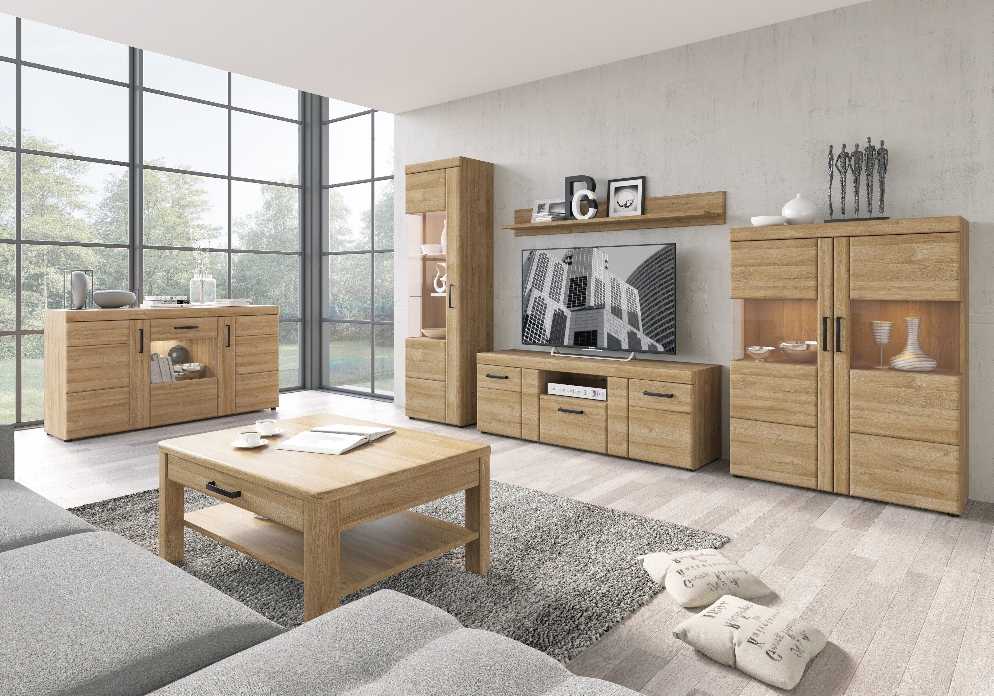 Meble Wójcik Couchtisch in Grandson Eiche Dekor - 100x45,6x75 (BxHxT)
