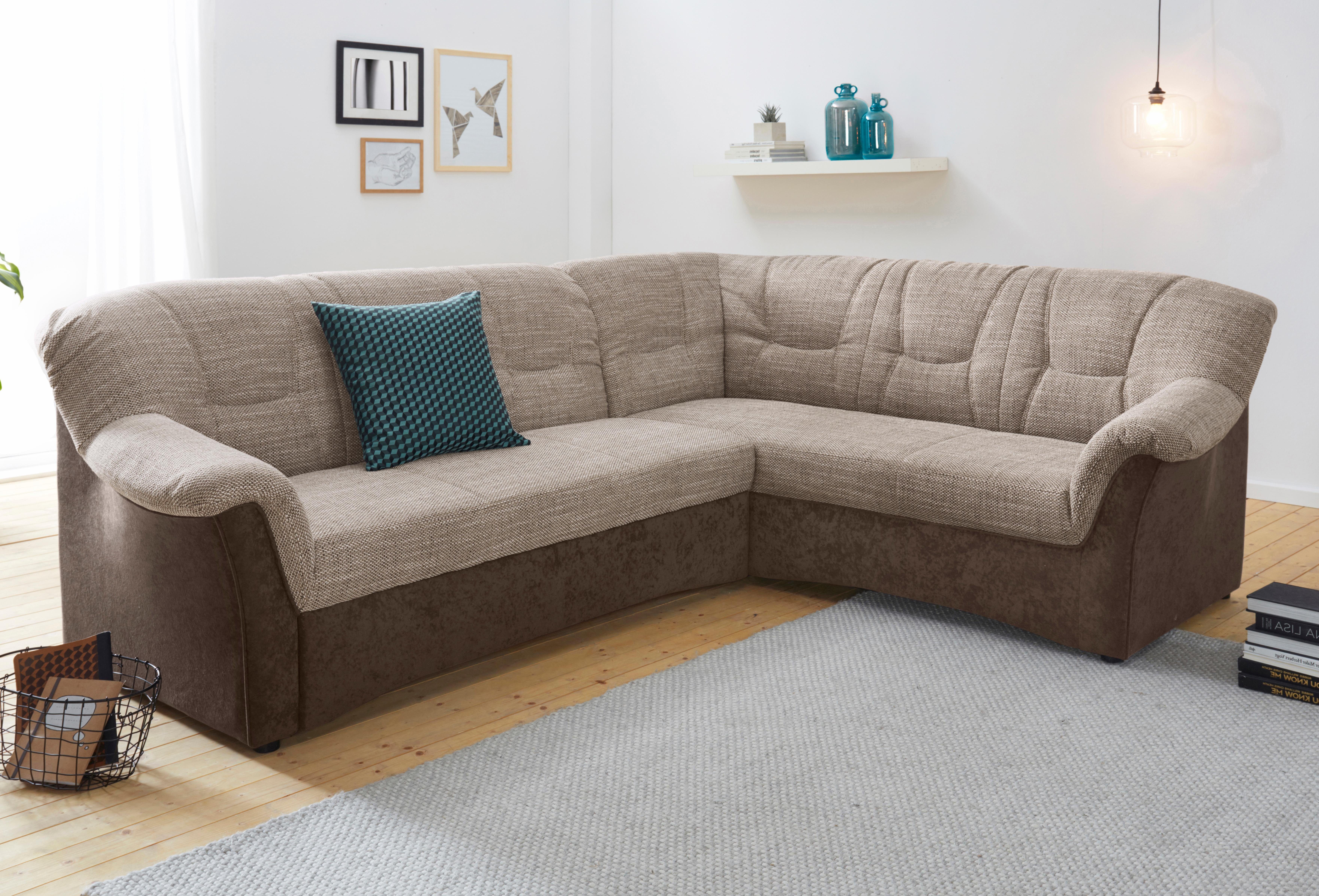 DOMO collection Ecksofa "Sarafina zeitlos und komfortabel, optional mit Fed günstig online kaufen