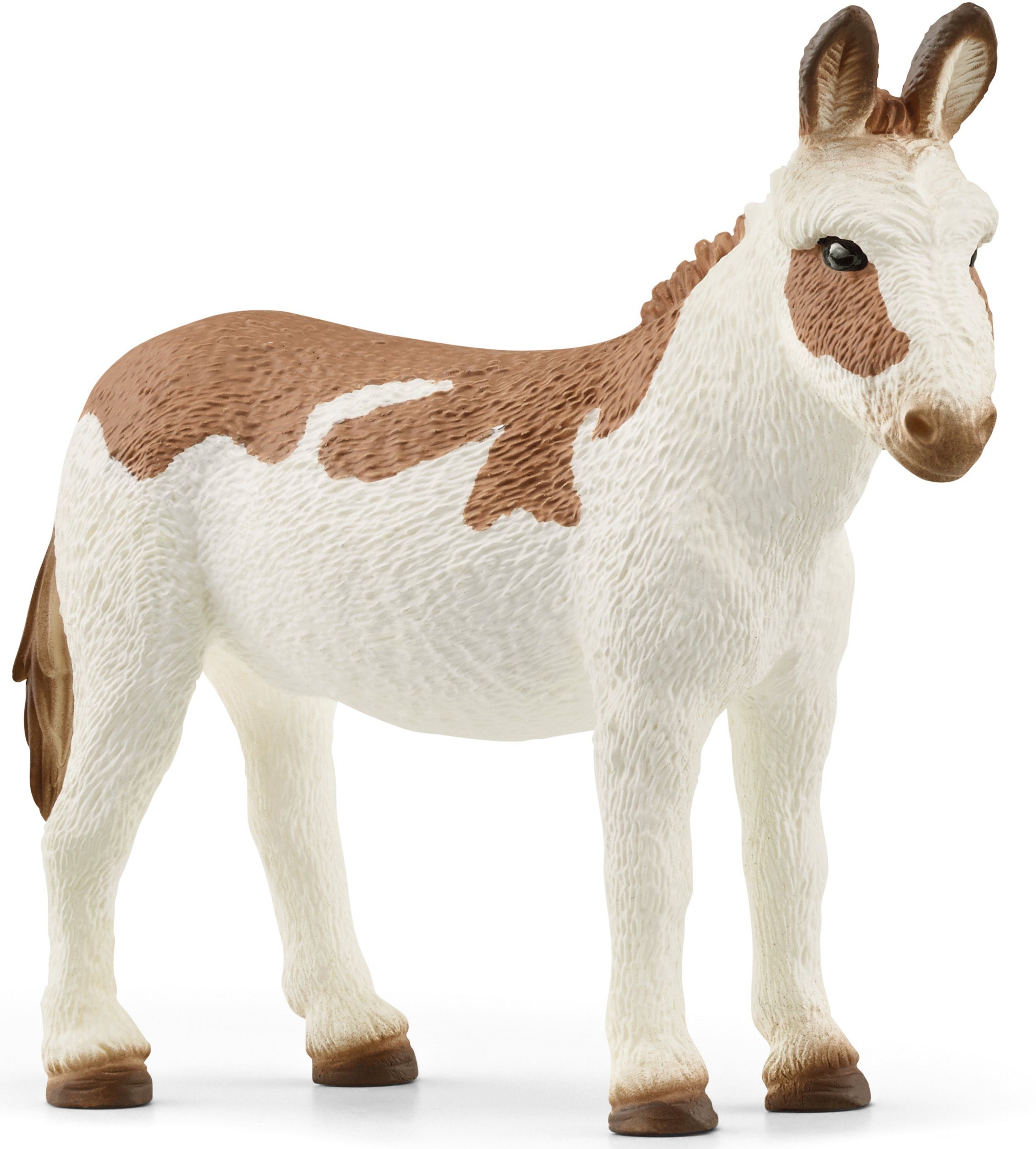 Schleich® Spielfigur FARM WORLD, Amerikanischer Esel, gefleckt (13961)