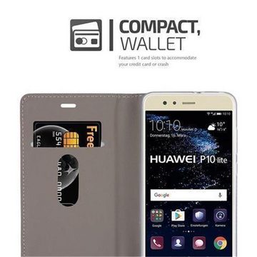 Cadorabo Handyhülle Huawei P10 LITE Huawei P10 LITE, Klappbare Handy Schutzhülle - Hülle - mit Standfunktion und Kartenfach