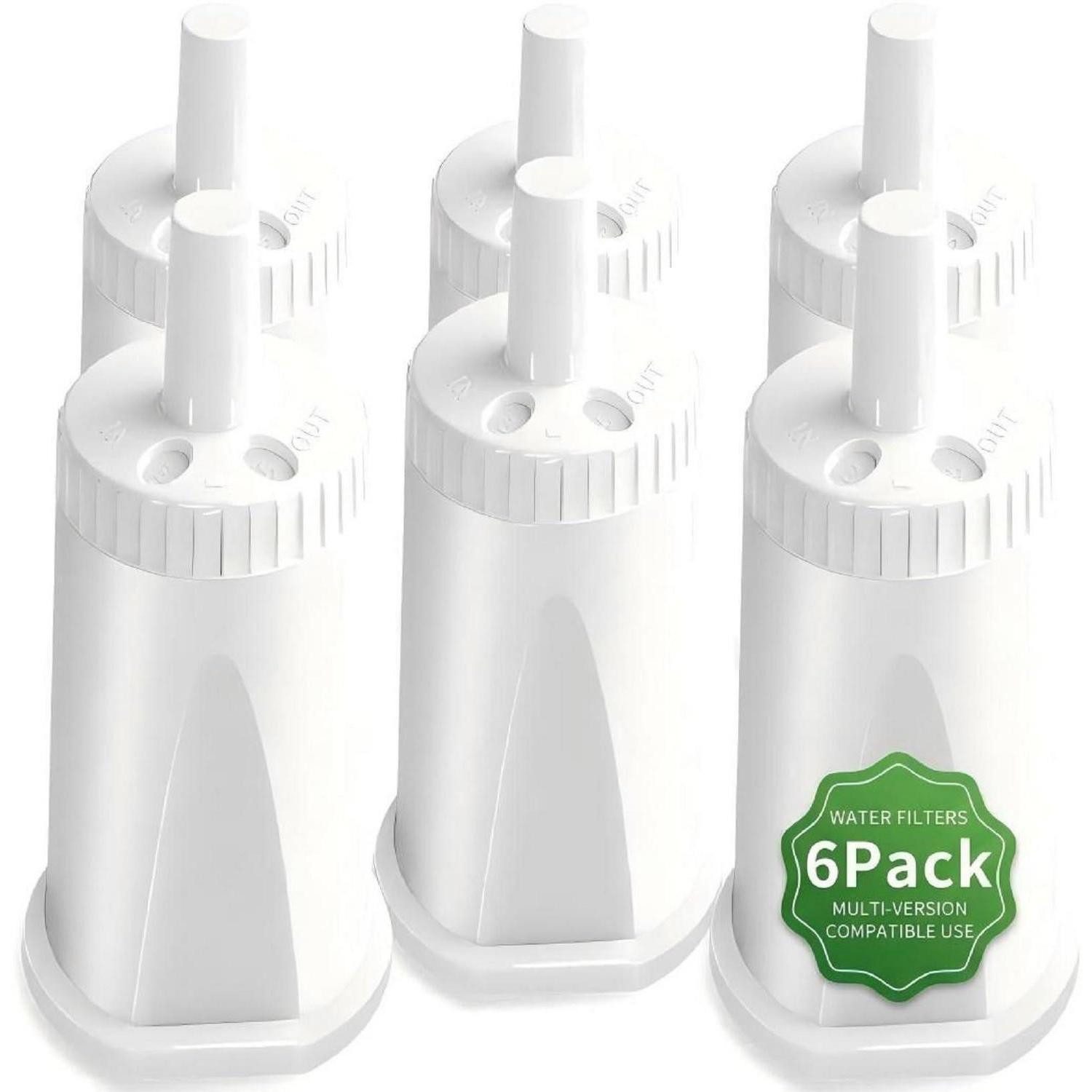 LuxusKollektion Wasserfilter Wasserfilter 6er Pack für Sage Kaffeemaschinen