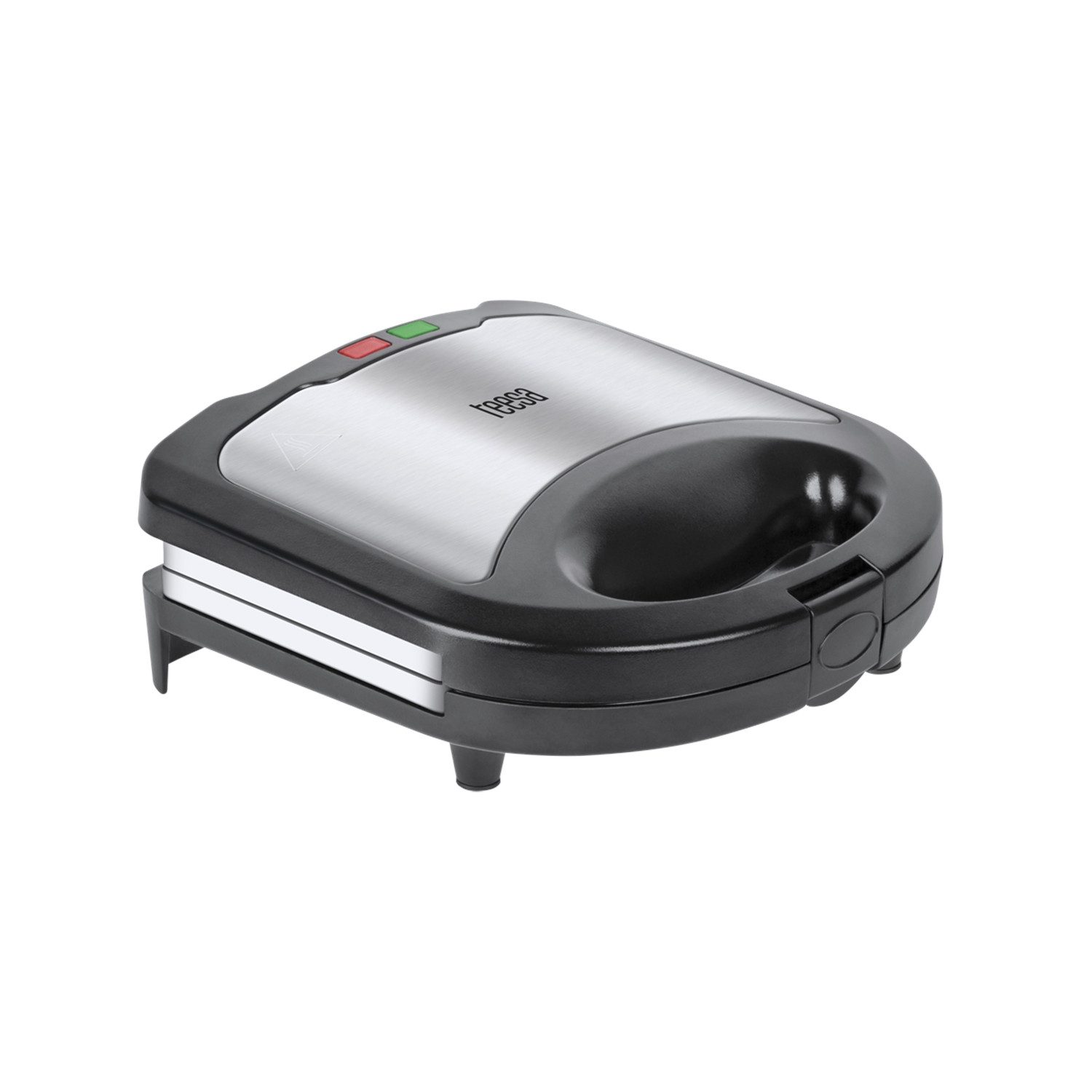 Teesa Sandwichmaker Sandwichtoaster mit Keramikeinsatz TSA3222, 800 W, Keramikbeschichtung, Überhitzungsschutz