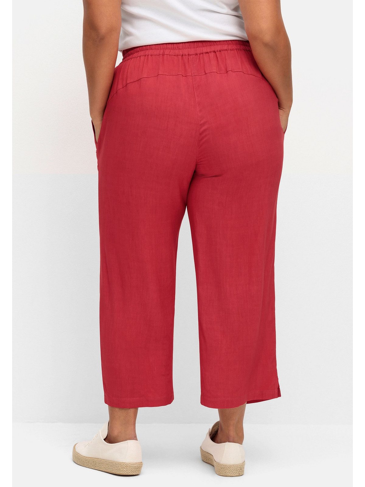 Sheego Schlupfhose Große Größen mit Bindeband, in Ankle-Länge