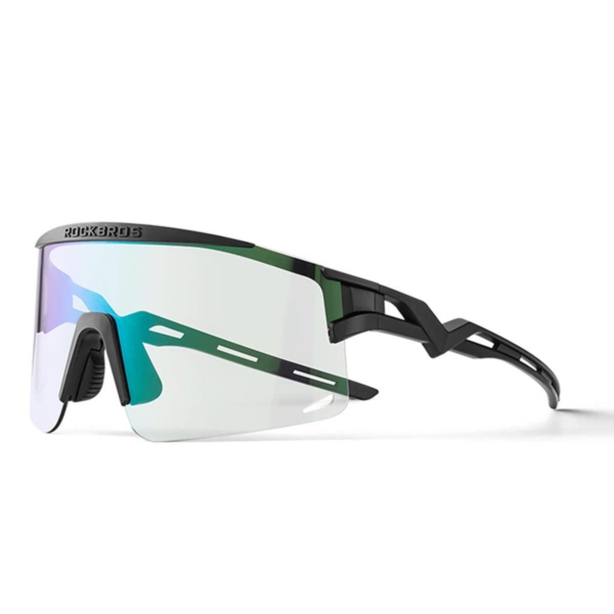 Fahrradbrille Rockbros Photochrome Fahrradbrille mit UV-Schutz und Korrektureinsatz