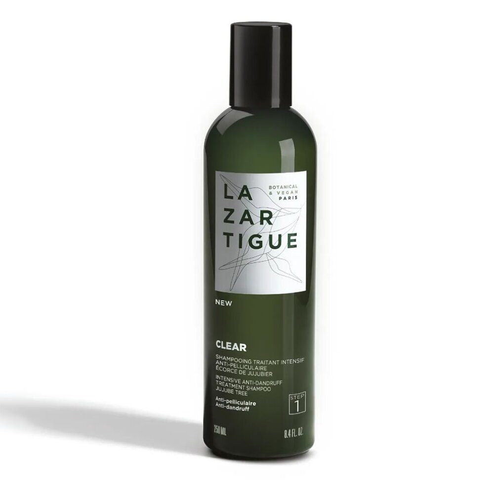 Lazartigue Haarpflege-Set, Clear, veganes Haarbehandlungs-Shampooegen Schuppen