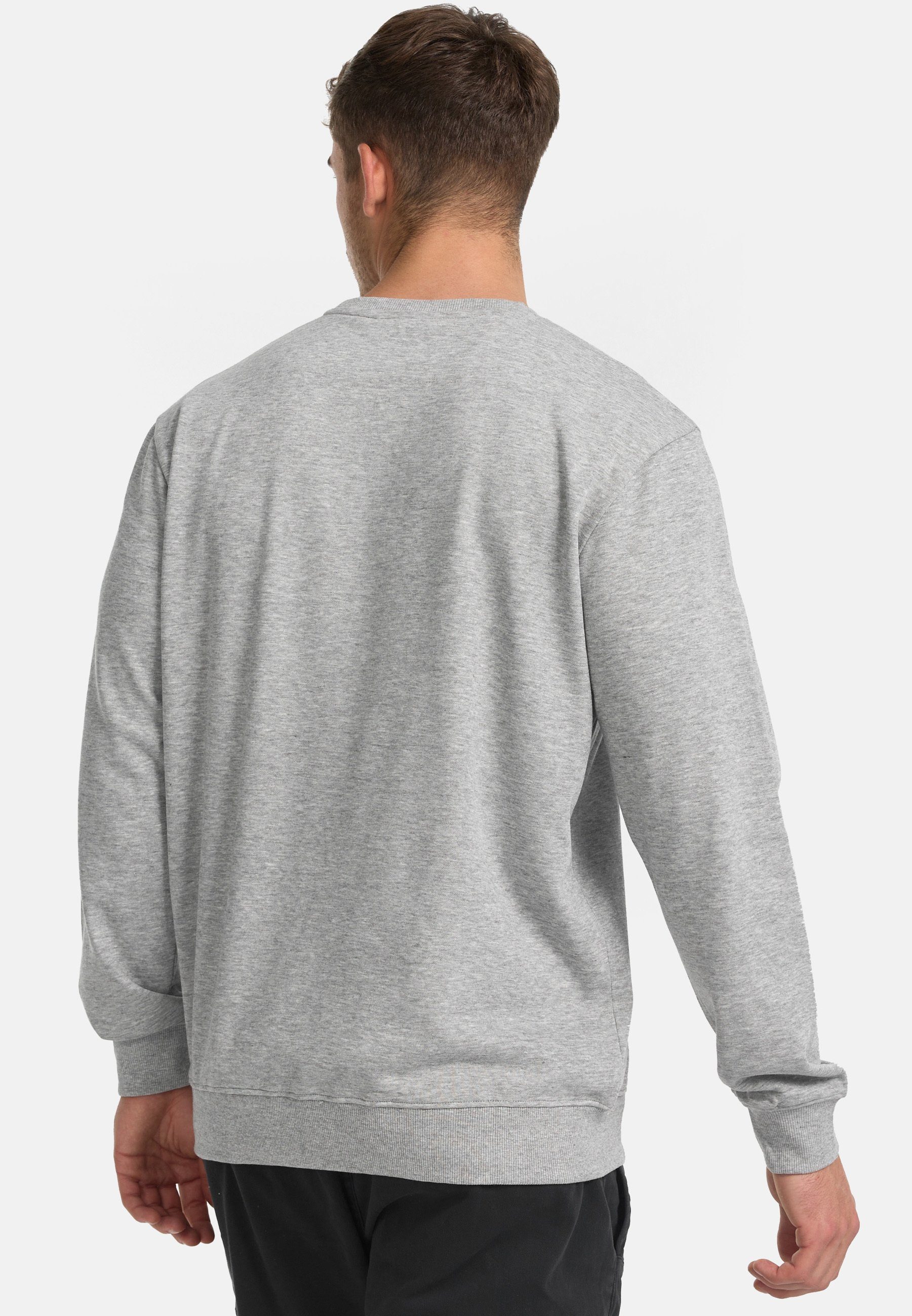 Indicode Sweater Holt Lt Grey Mix