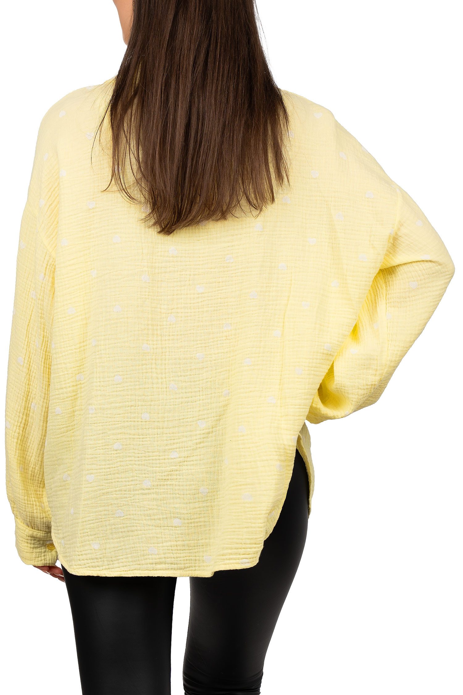 Reichstadt Hemdbluse Reichstadt Damen Musselin Bluse günstig online kaufen