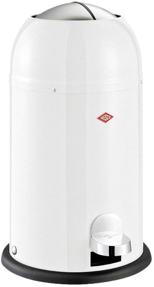 WESCO Mülleimer Kickmaster Junior, Abfallsammler mit Dämpfer, 12 Liter