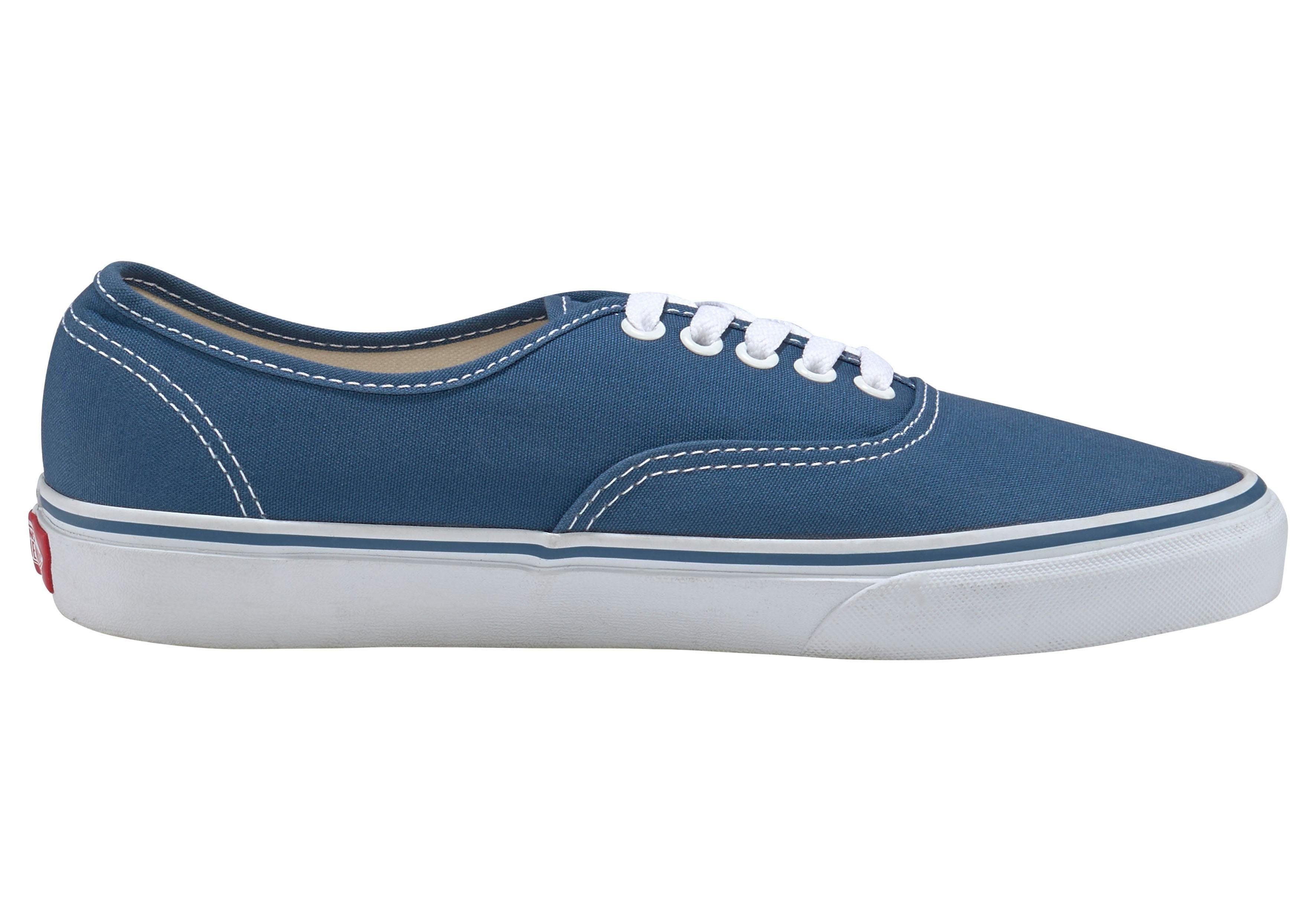 Canvas-Material Vans textilem Sneaker Authentic aus