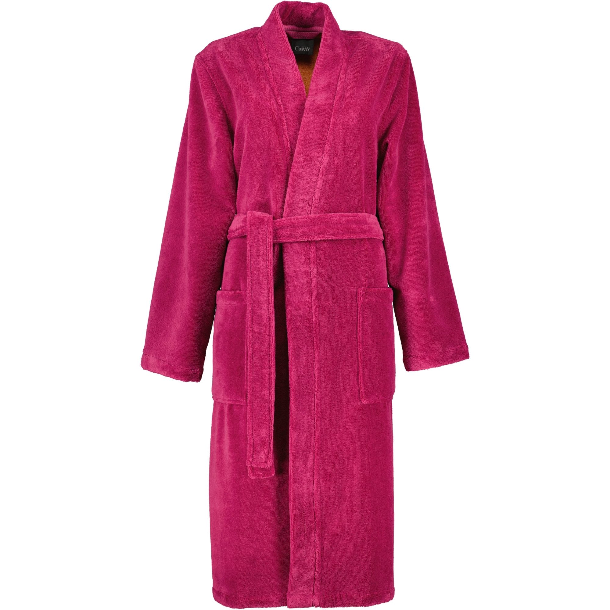 Cawö Home Damenbademantel Kimono 844 Kimono Frottier, Kimono, 45% Baumwolle, 55% Polyester - Innenseite 100% Baumwolle