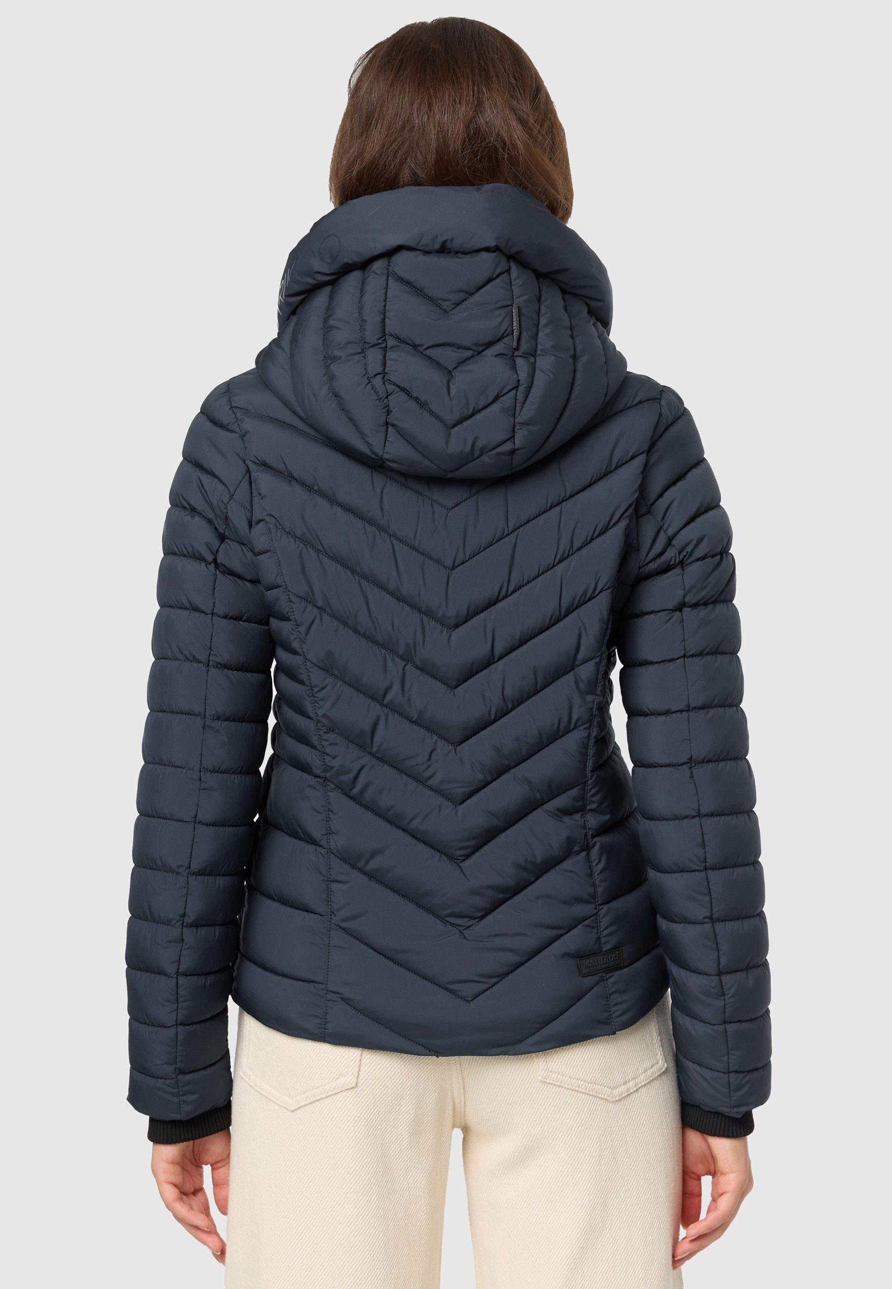 Marikoo Steppjacke Kagomee mit großer Kapuze