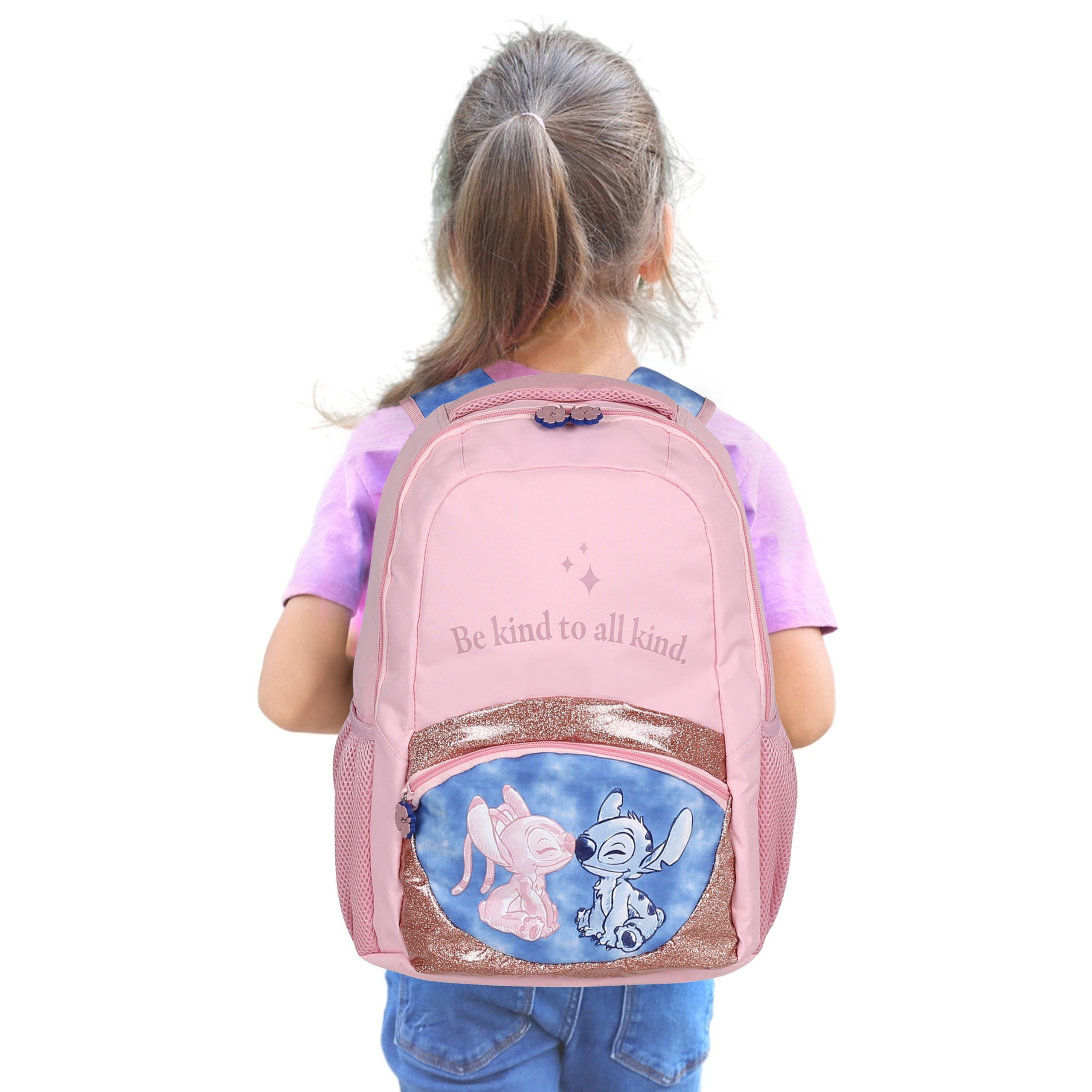 Disney Schulrucksack DISNEY Stitch Schulrucksack für Mädchen, mit Laptopfach, 41x30x15cm – Bild 2 von 5