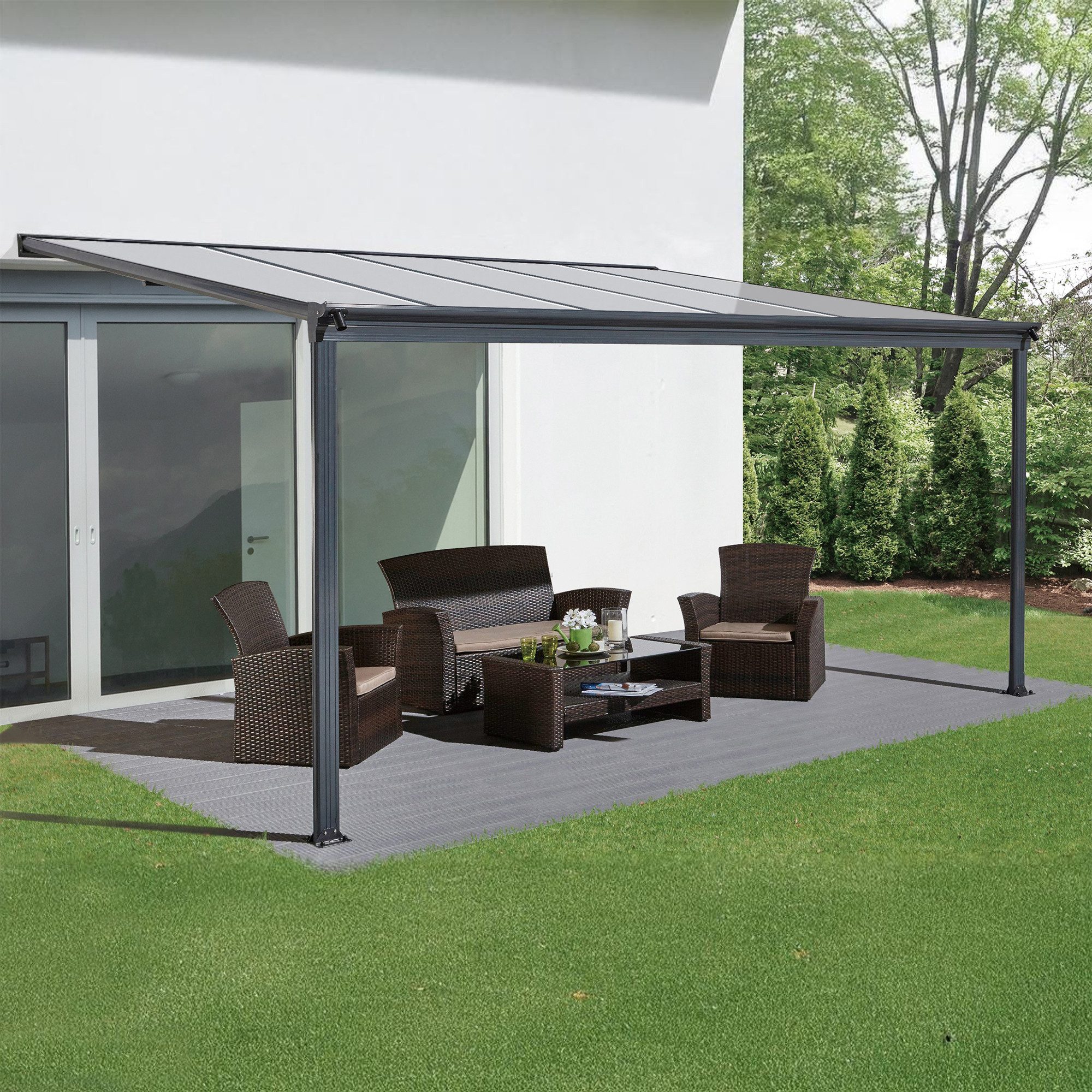 KONIFERA Terrassendach in verschiedenen Größen günstig online kaufen
