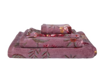 PiP Studio Badaccessoire-Set Secret Garden Gästehandtuch mauve 30x50cm (1 Stück)