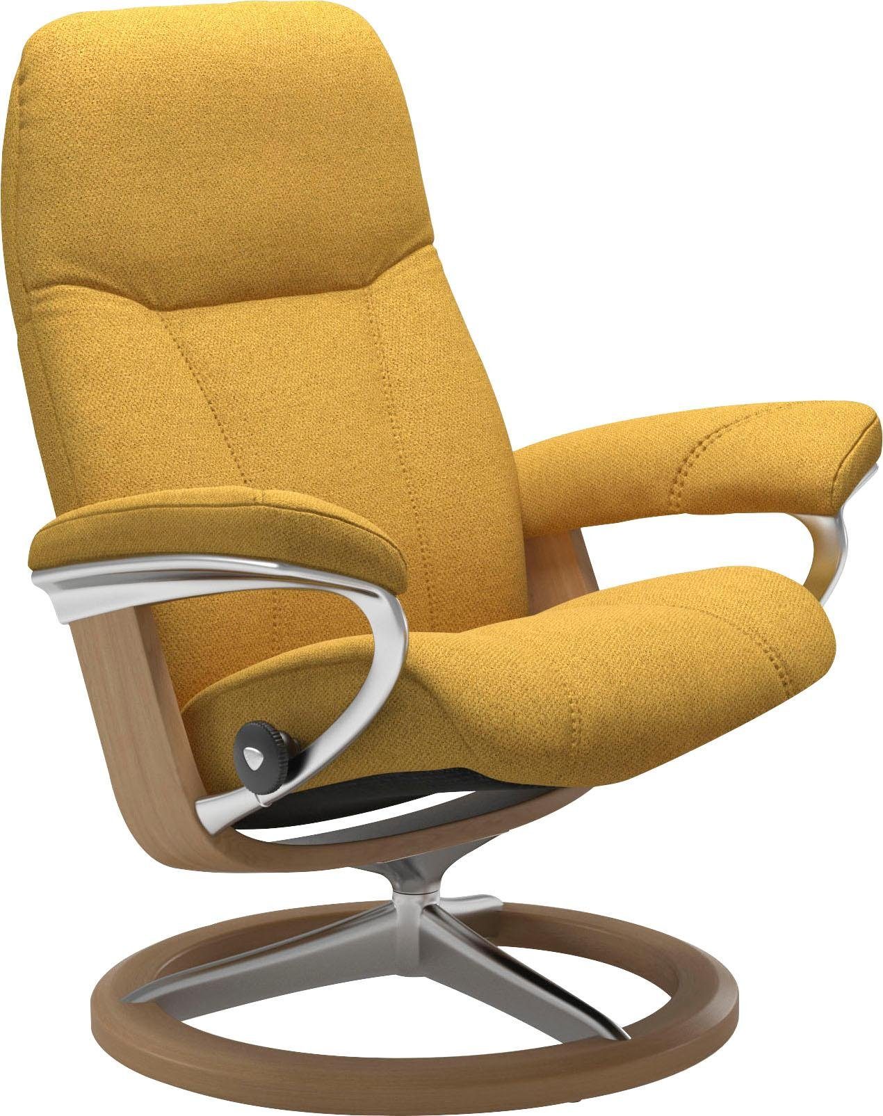 Stressless® Relaxsessel Consul, mit Signature Base, Größe S, Gestell Eiche