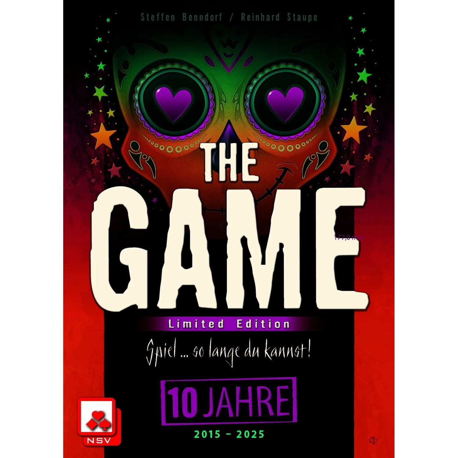 Cartamundi Spiel THE GAME - 10 JAHRE - Spiel so lange du kannst (Limited Edition)