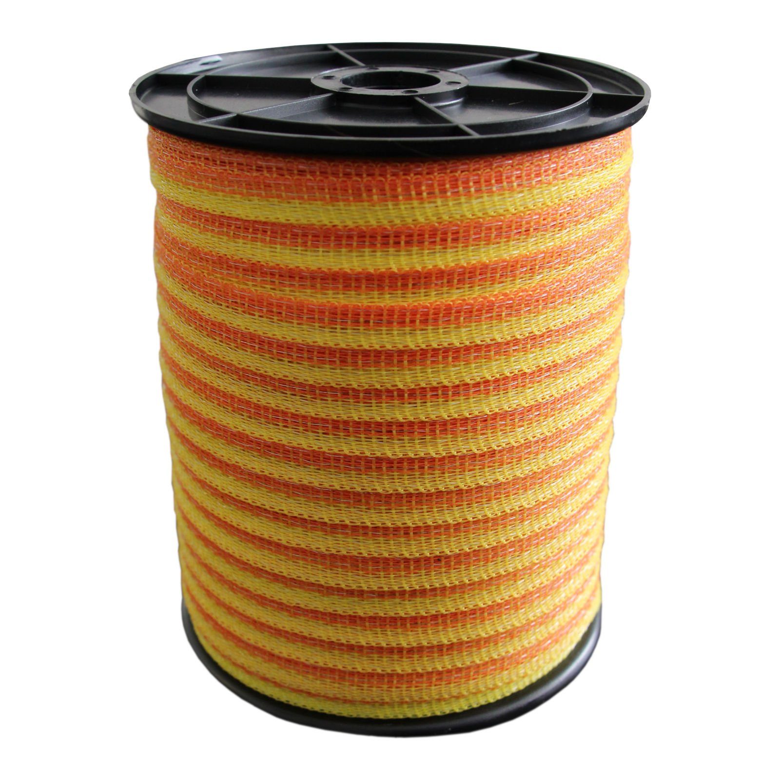 ZGM Weidenzaun Weidezaunband Basic - gelb/orange - 200 m, 10 mm, 4 Niro