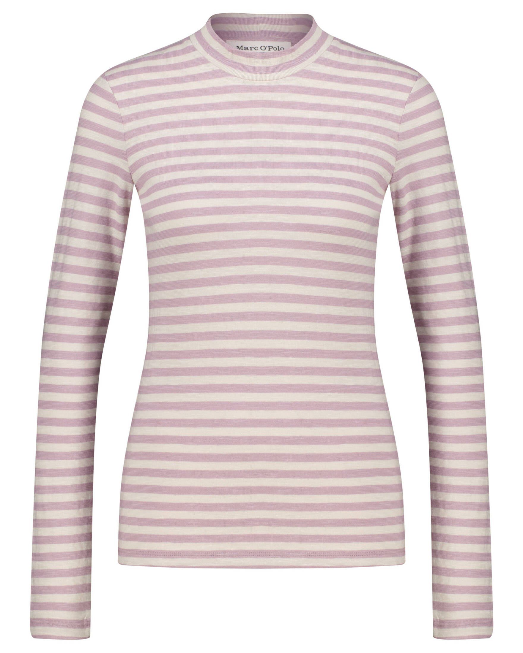 Marc O'Polo T-Shirt Damen Longsleeve (1-tlg) lila (62)