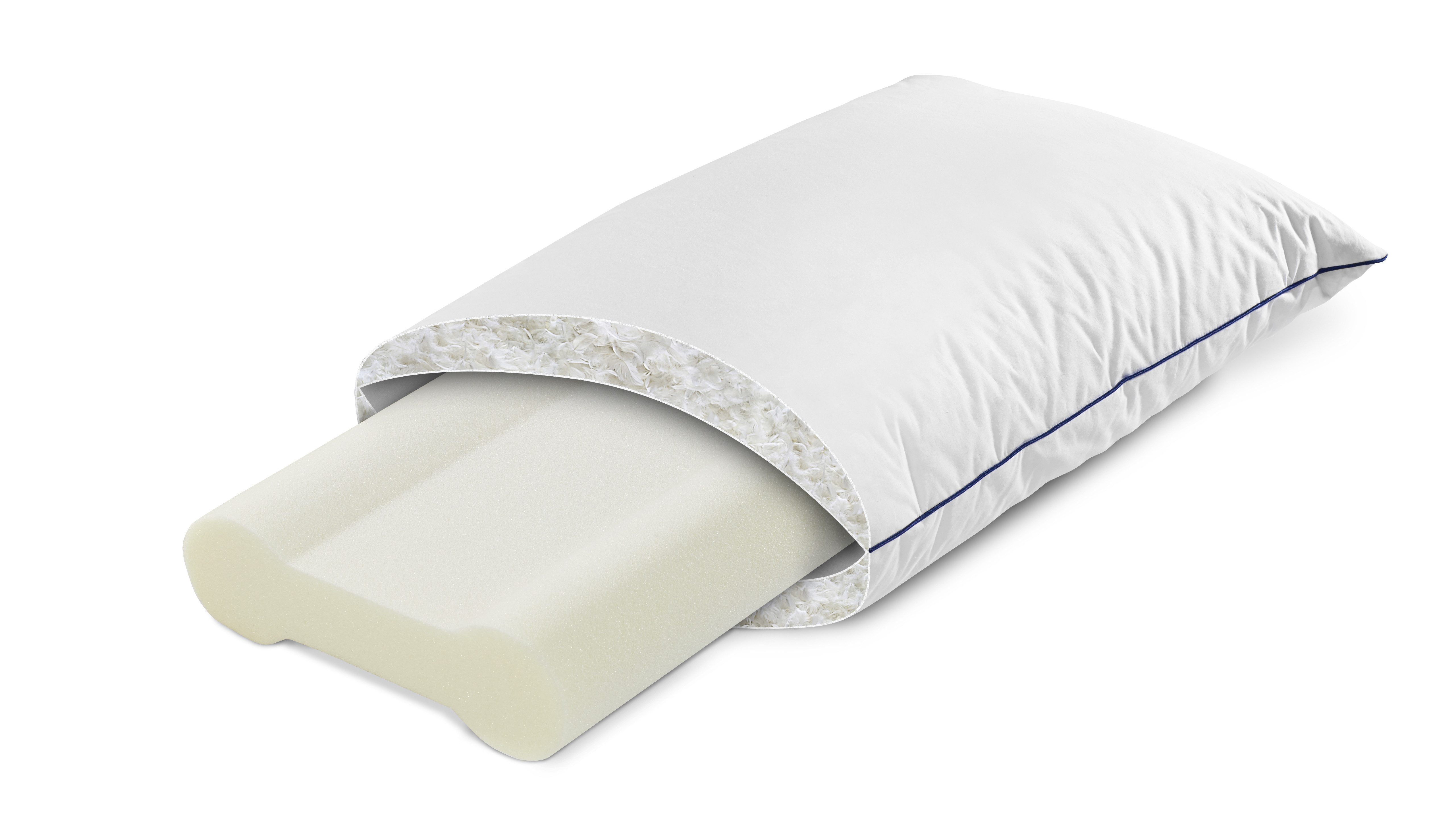 Irisette 3-Kammer-Kopfkissen Stützkissen Till mit Viscoschaum, Füllung: Auß günstig online kaufen