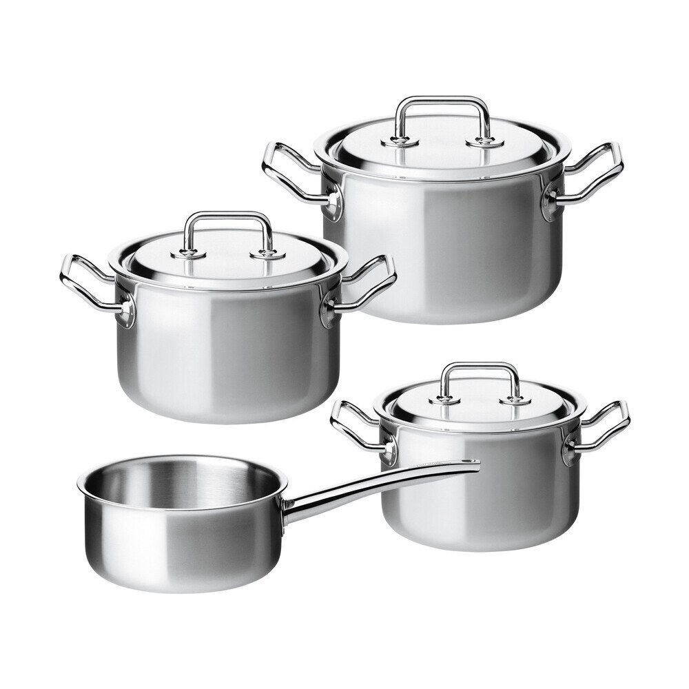 Spring Topf-Set Topf-Set 4-tlg. Brigade Premium, Aluminium, Edelstahl (4-tlg., 4-tlg)