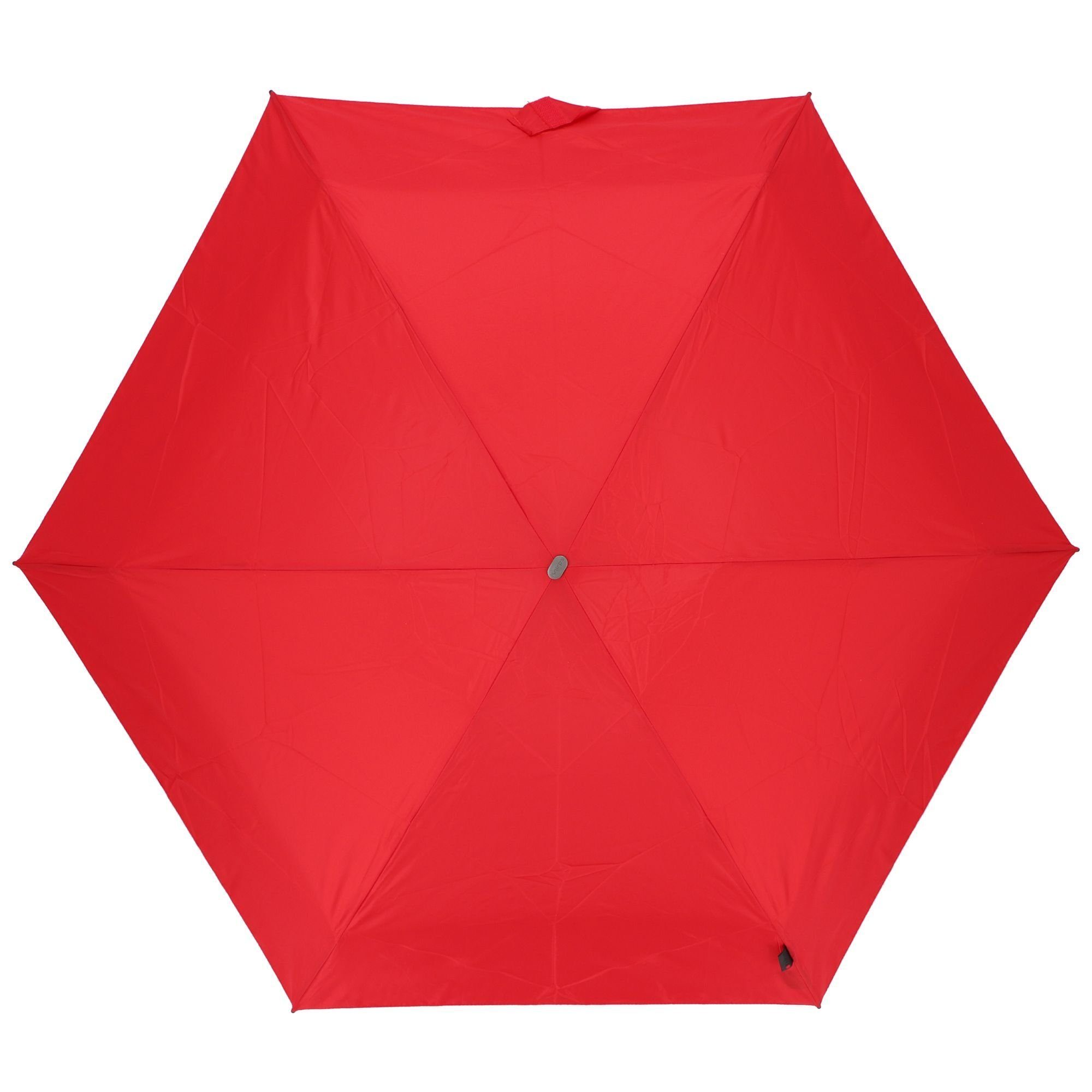 Knirps® Taschenregenschirm Manual red