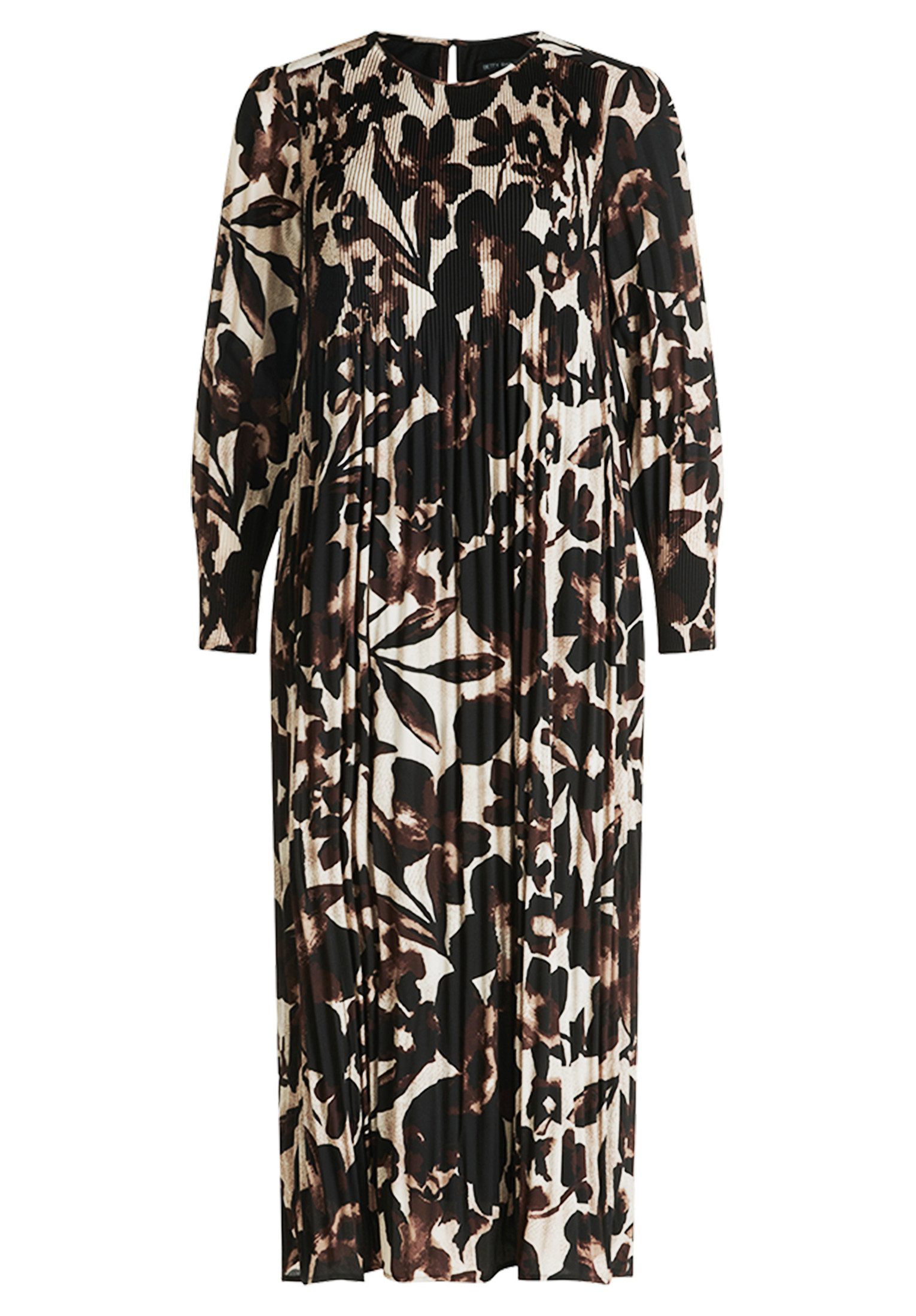 Plisseekleid Damen langarm