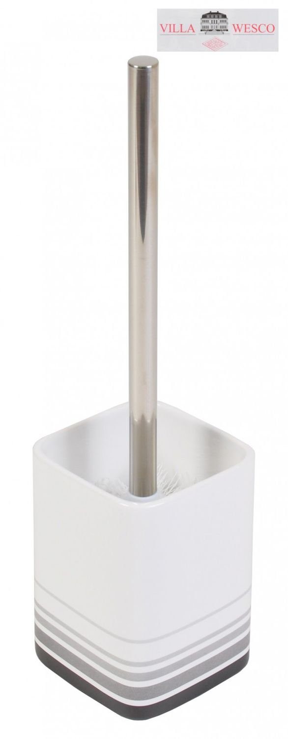 WESCO WC-Garnitur Villa Wesco Keramik Edelstahl Klobürste Toilettenbürste W günstig online kaufen