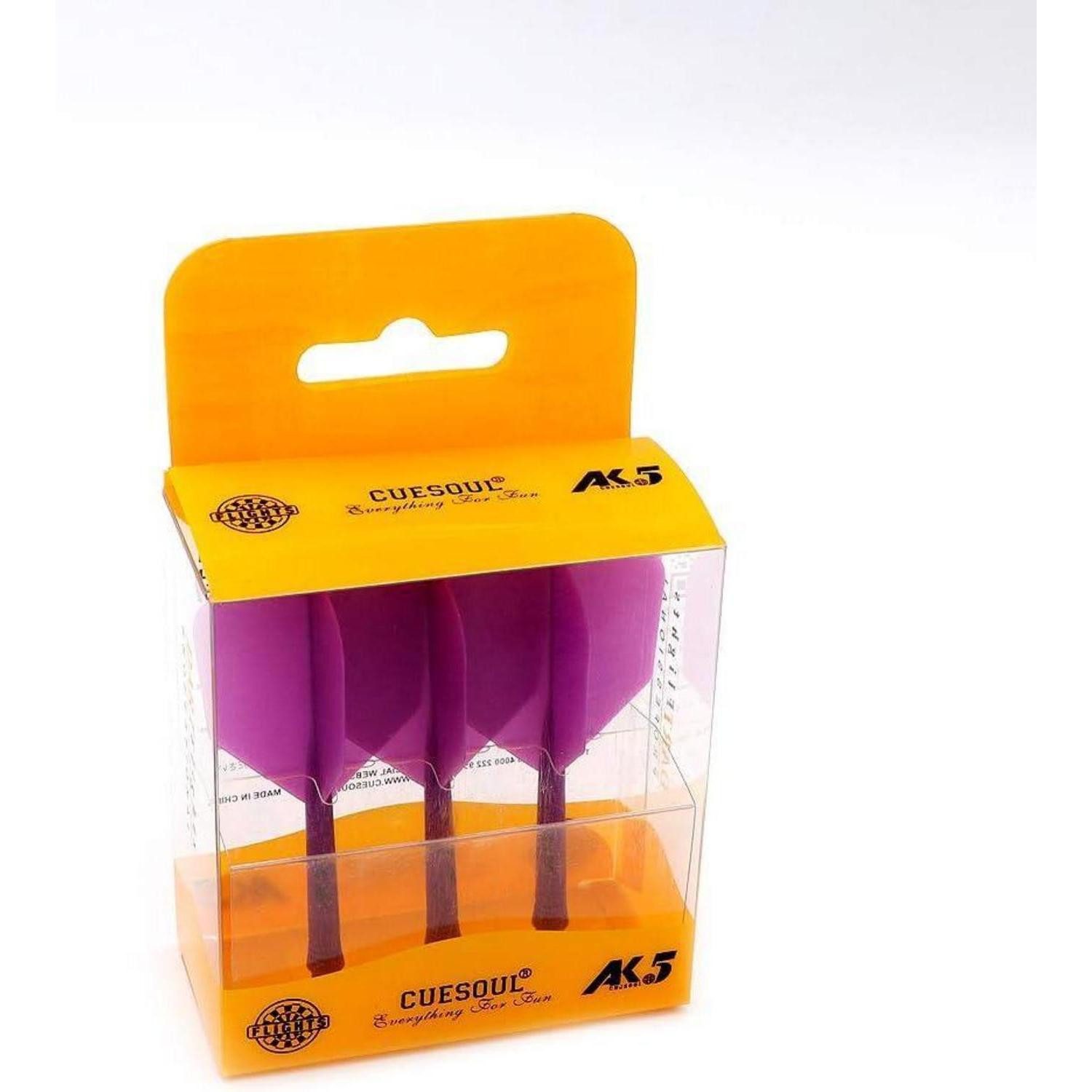 LuxusKollektion Pfeilschaft Dartschäfte integrierte Flights personalisiert Alles Violett CSAK-54YS